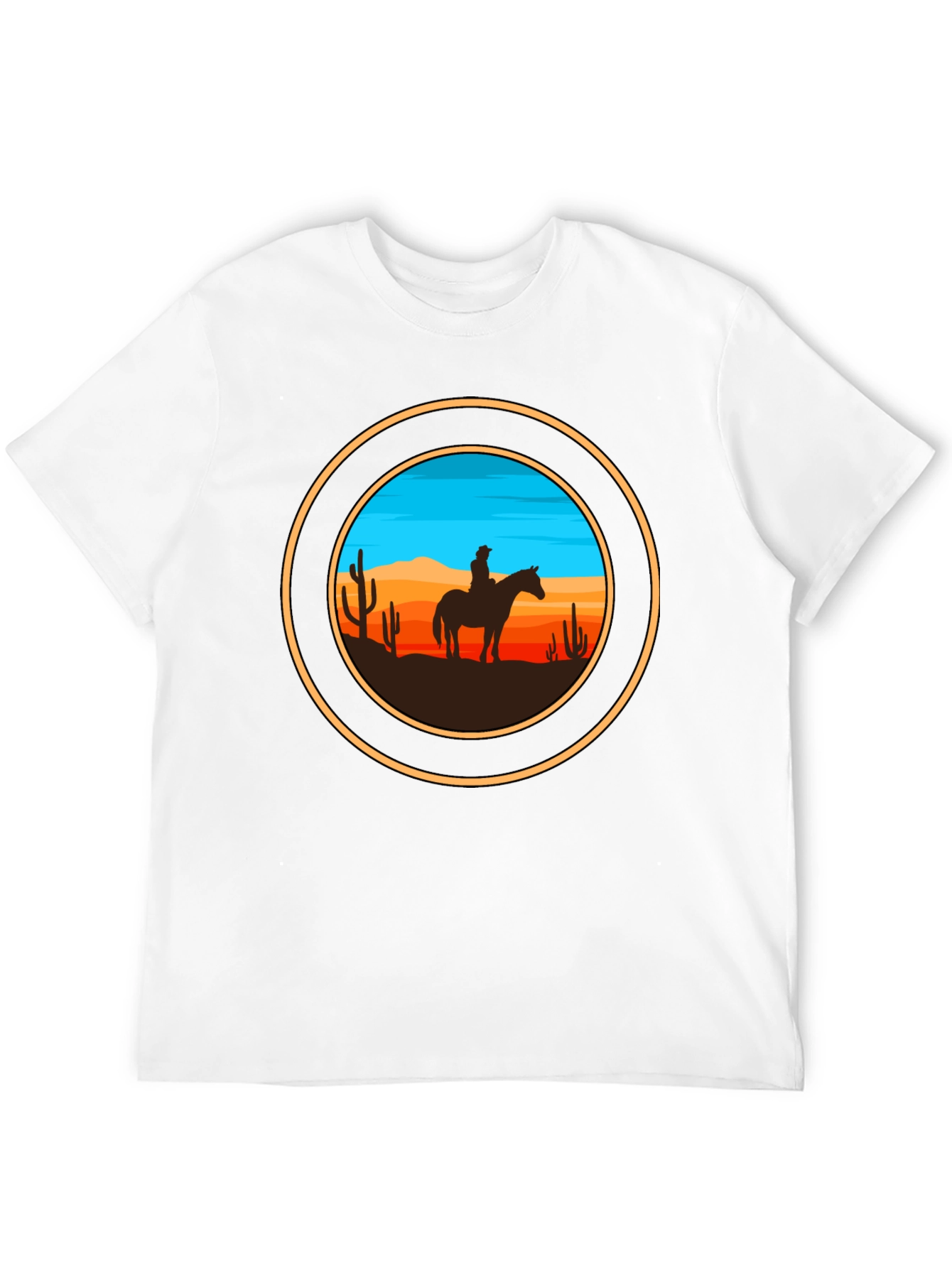 Cowboy Silhouette Graphic Tee