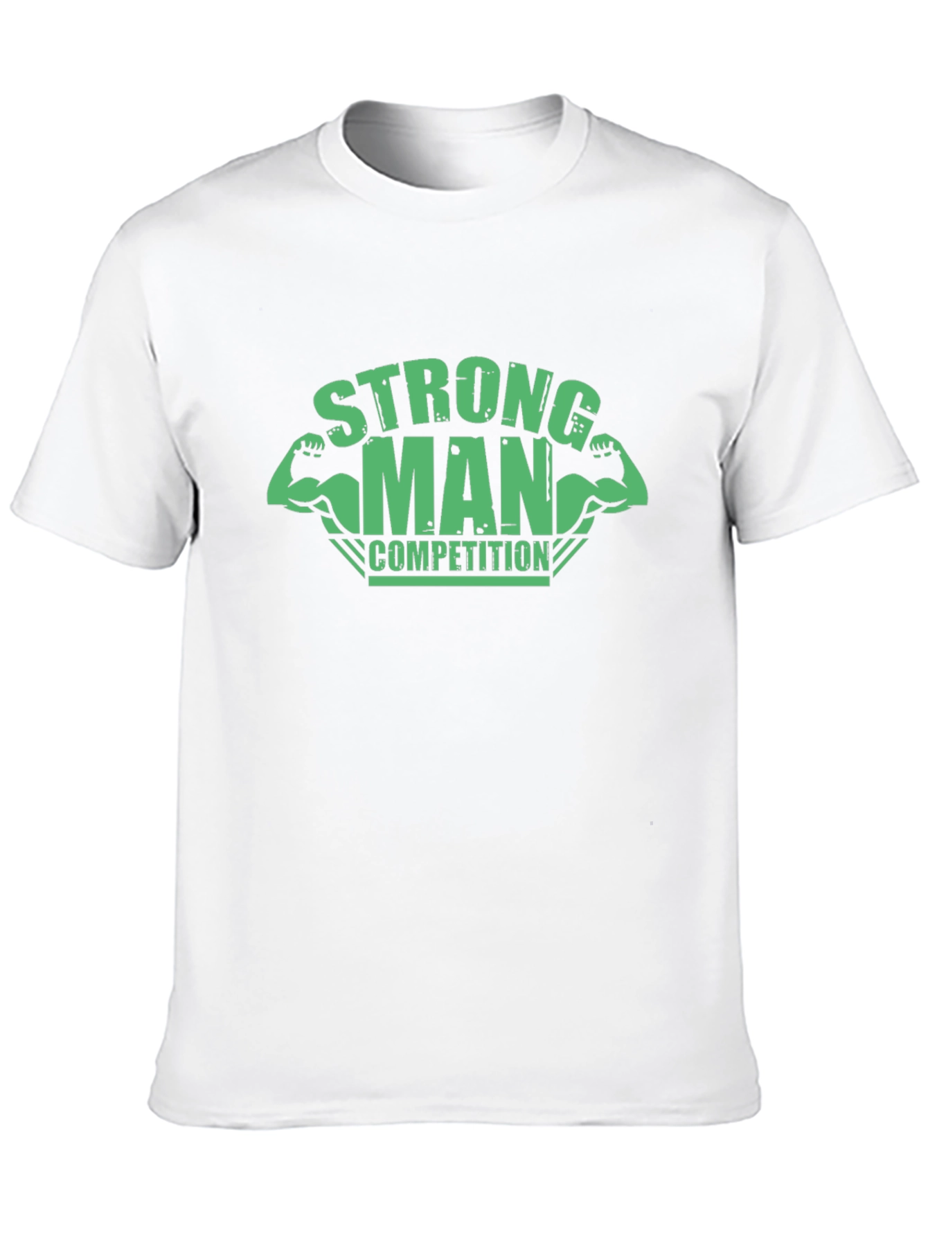 Strong Man Competition T-Shirt - Black