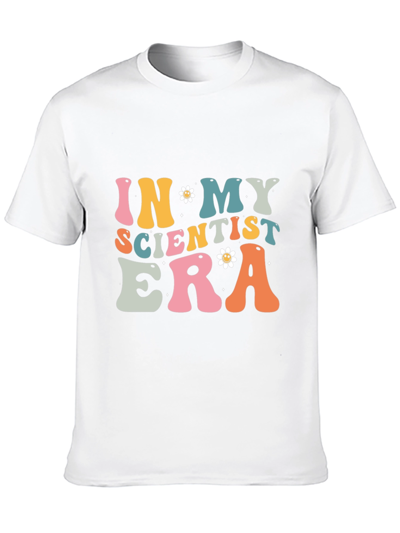 In My Scientist Era Black Cotton T-Shirt