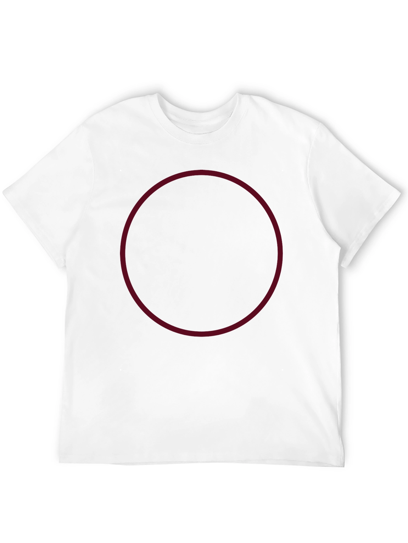 Mens Plain Black Crew Neck T-Shirt