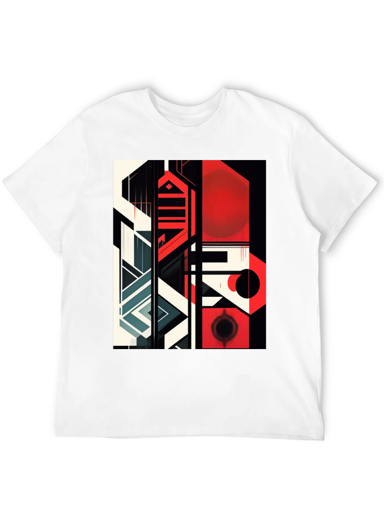 Abstract Geometric Graphic Tee
