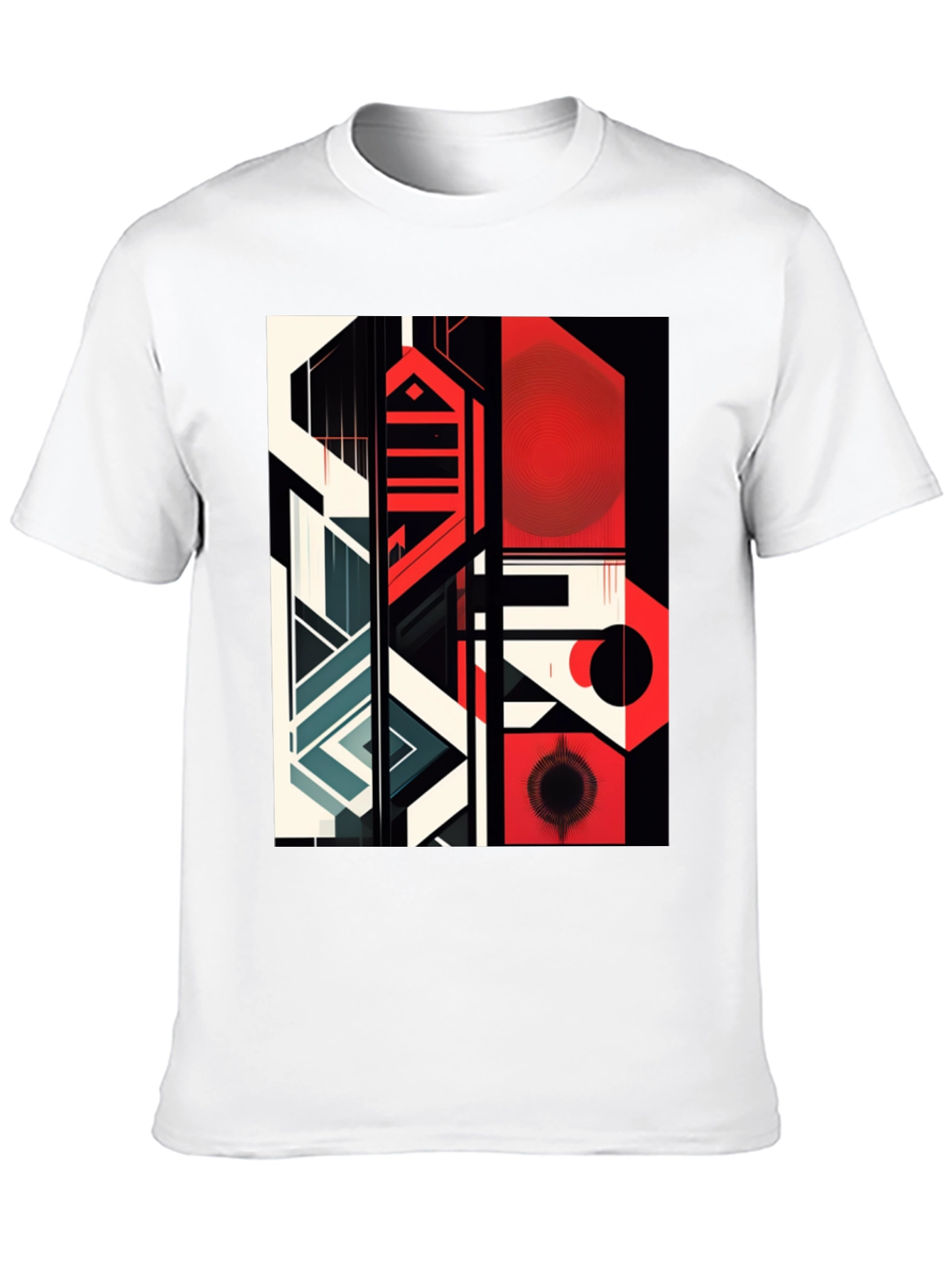 Abstract Geometric Graphic Tee