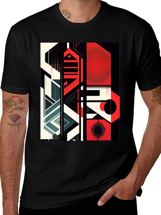Abstract Geometric Graphic Tee