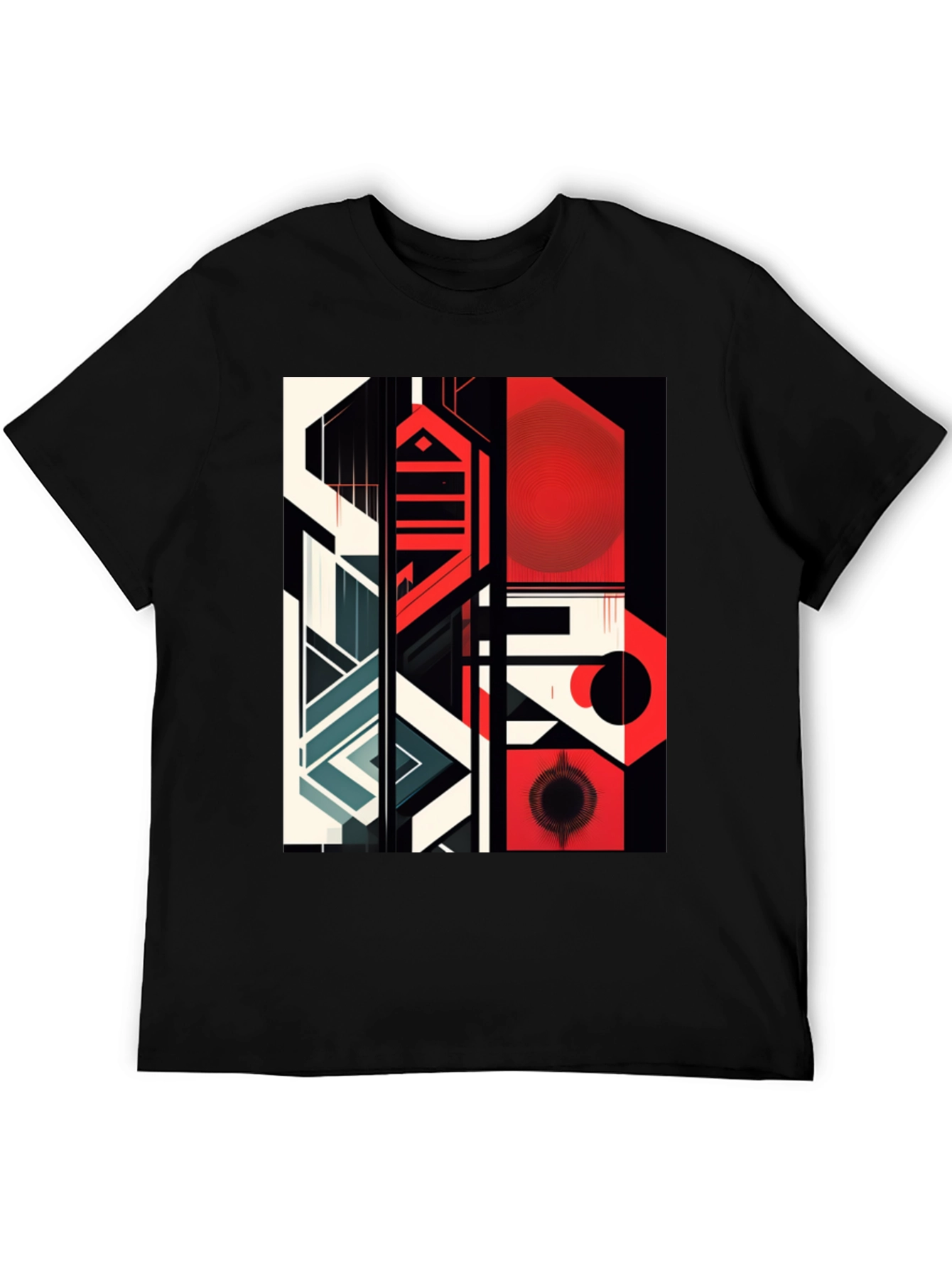 Abstract Geometric Graphic Tee