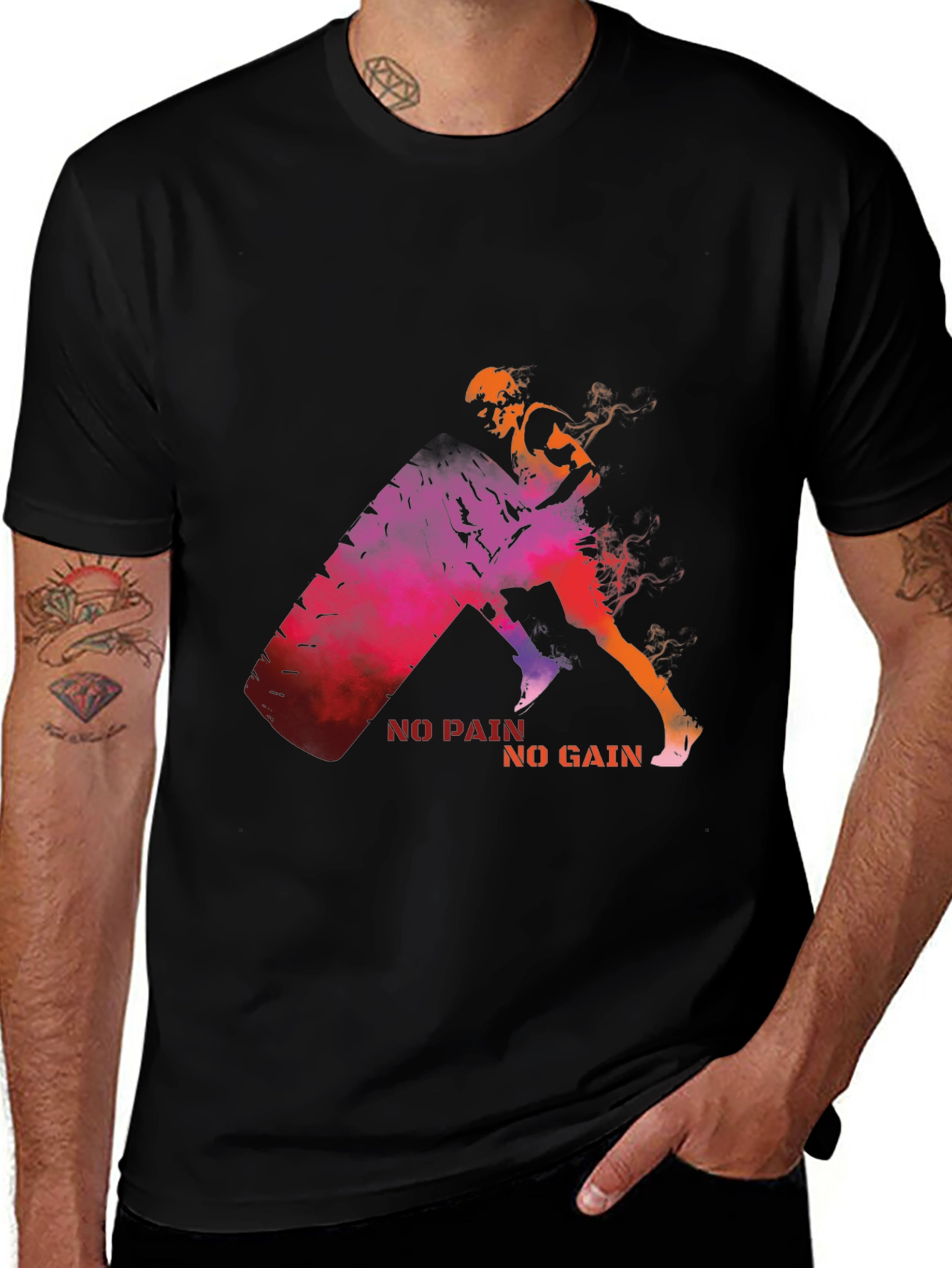 No Pain No Gain Workout Tee