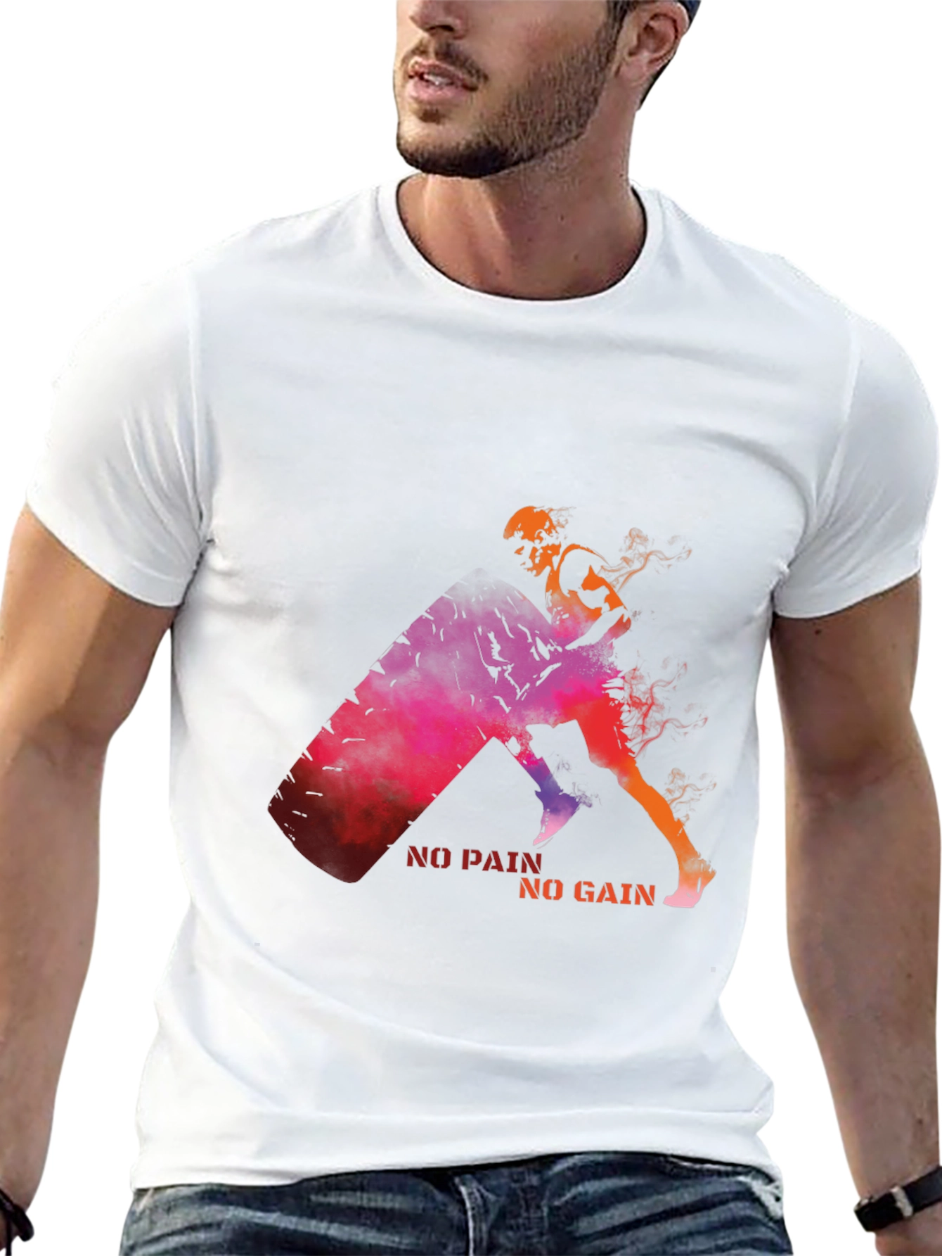 No Pain No Gain Workout Tee