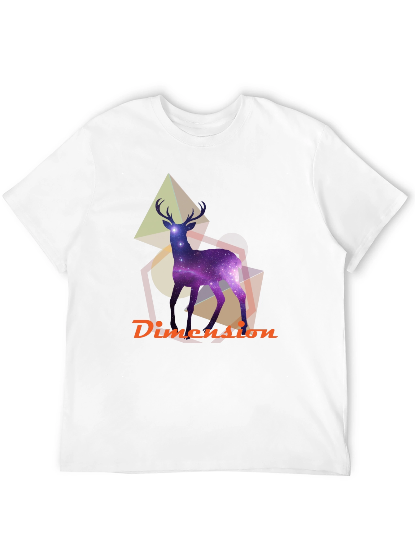 Cosmic Deer Graphic T-Shirt - Unique Design