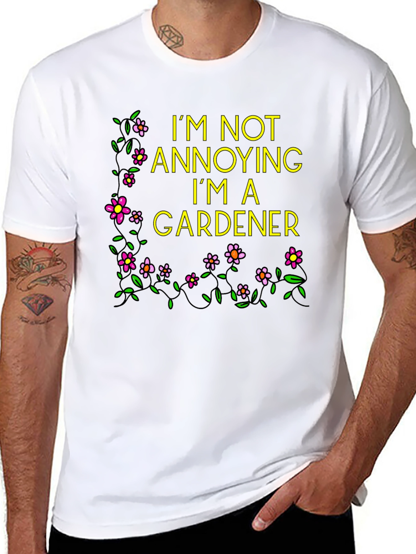 Gardener Graphic Tee - Funny Gardening Shirt
