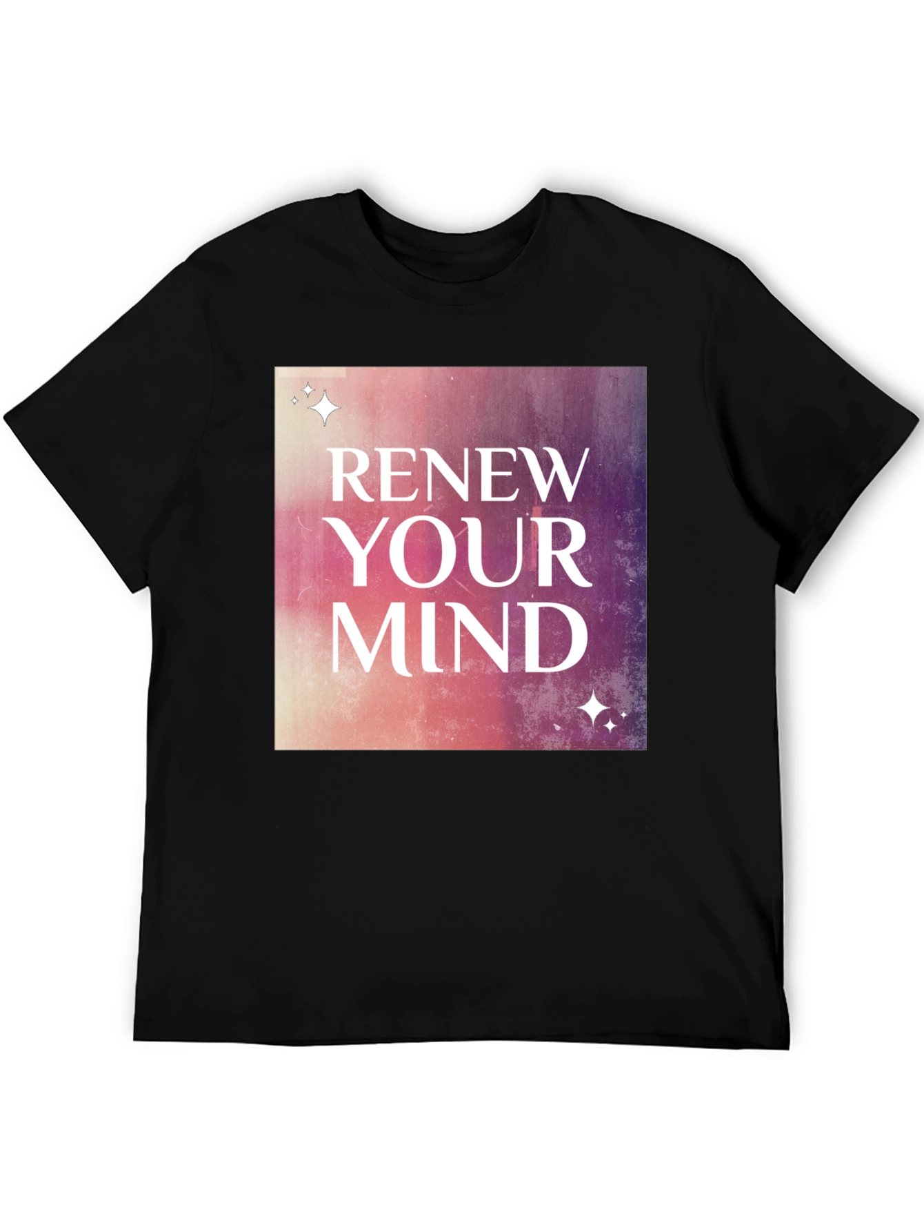 Renew Your Mind Graphic Tee - Stylish Motivational Shirt