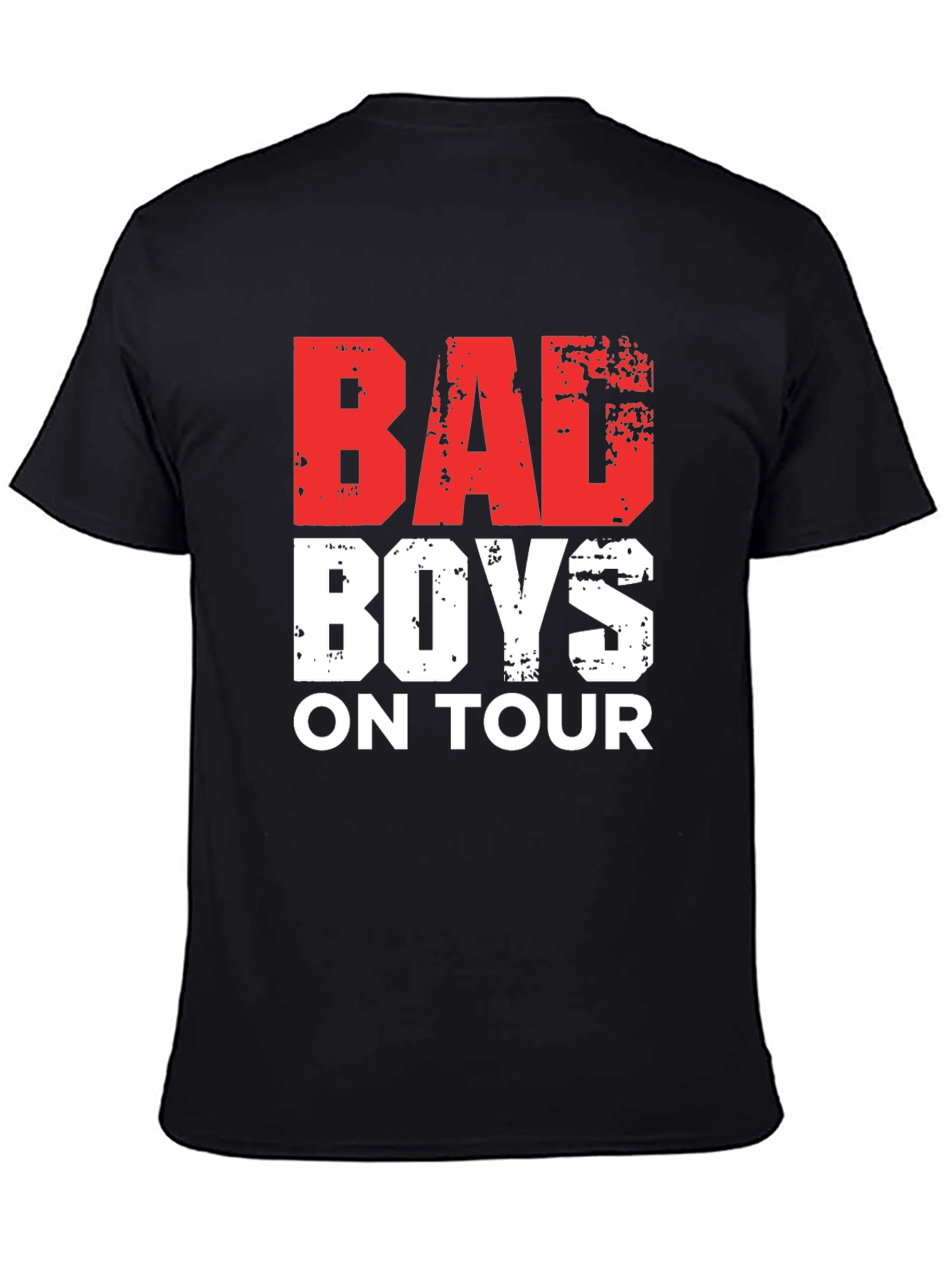 Bad Boys on Tour Black Graphic T-Shirt