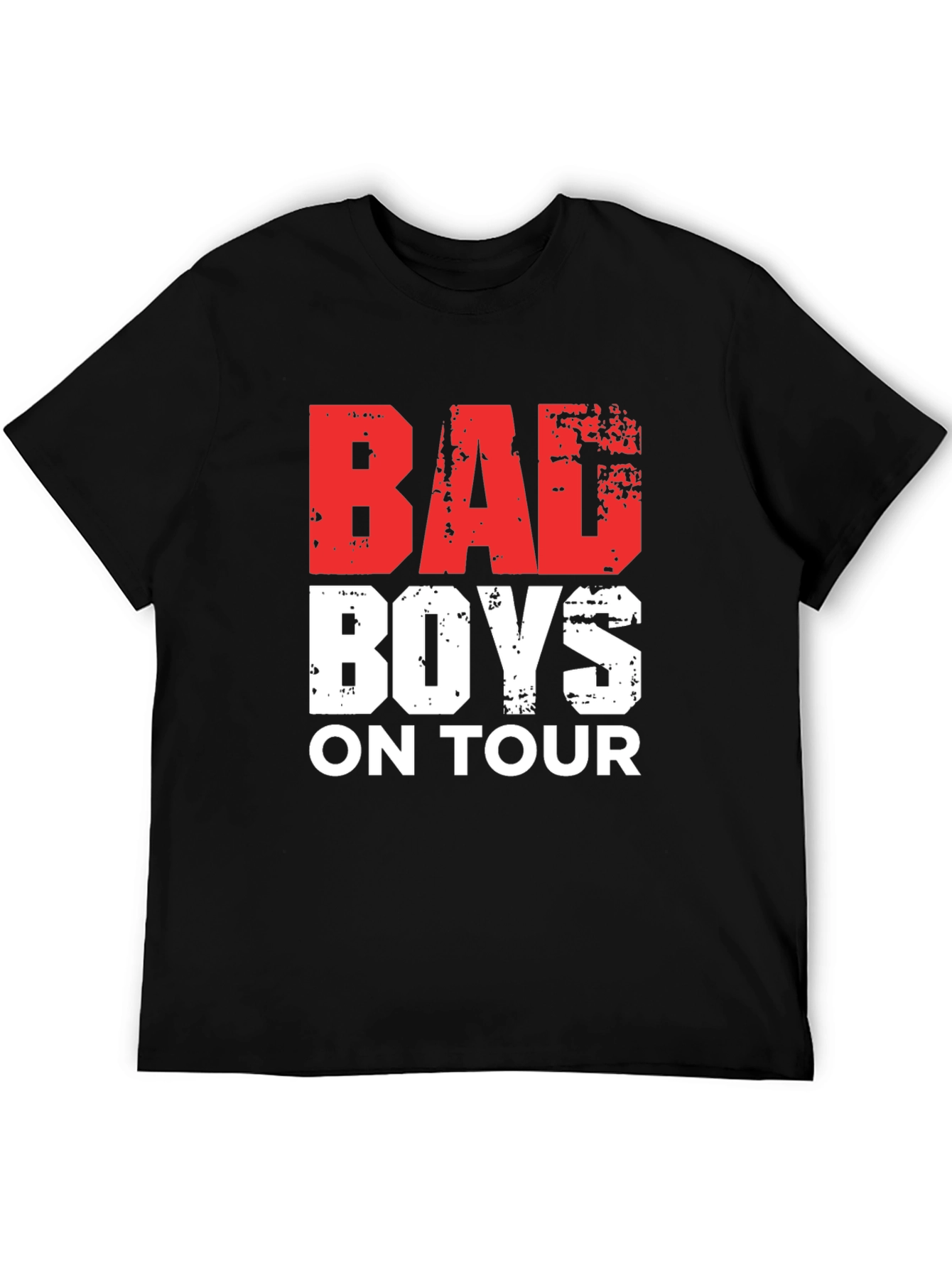 Bad Boys on Tour Black Graphic T-Shirt