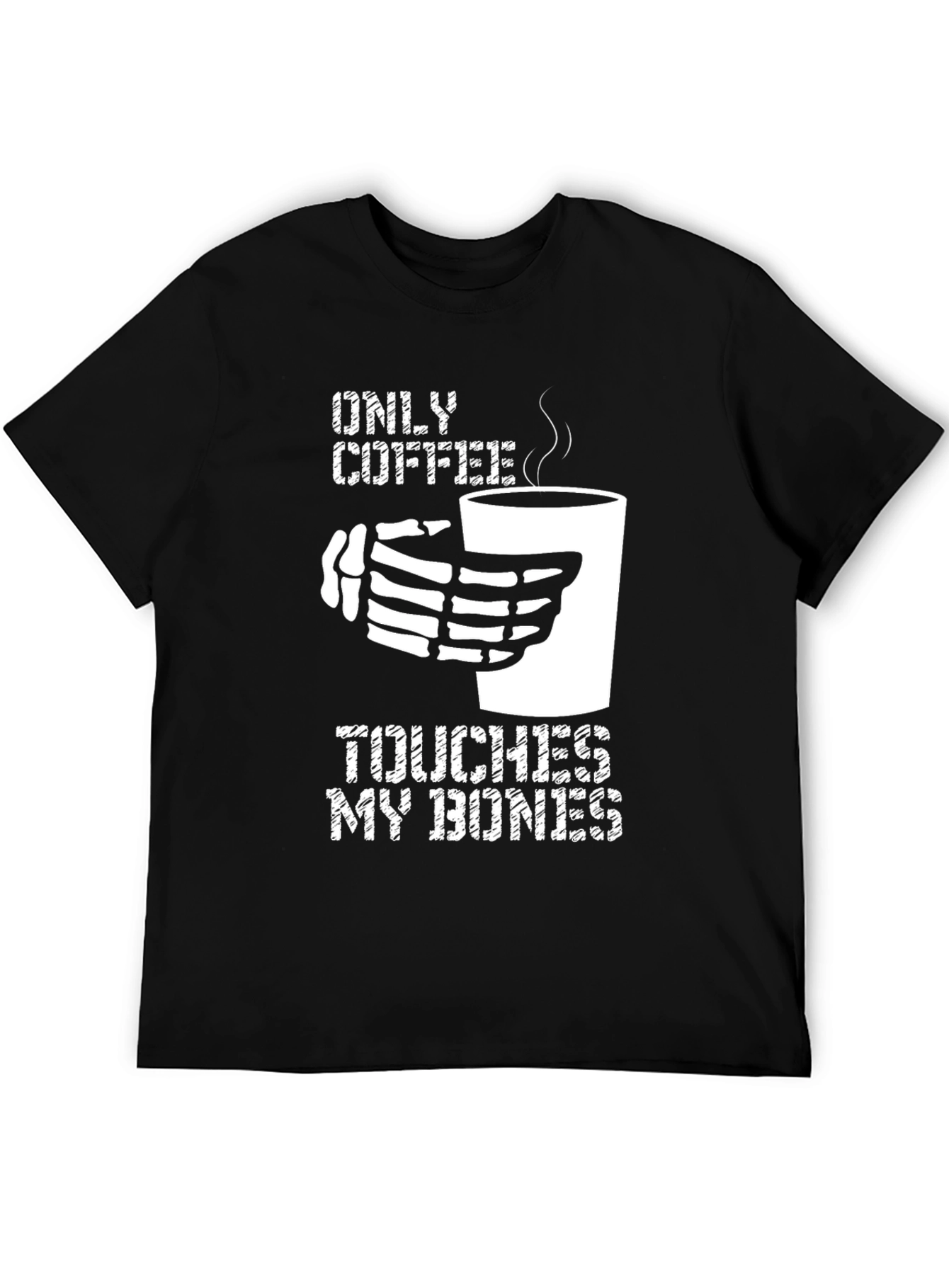 Only Coffee Touches My Bones Graphic Tee