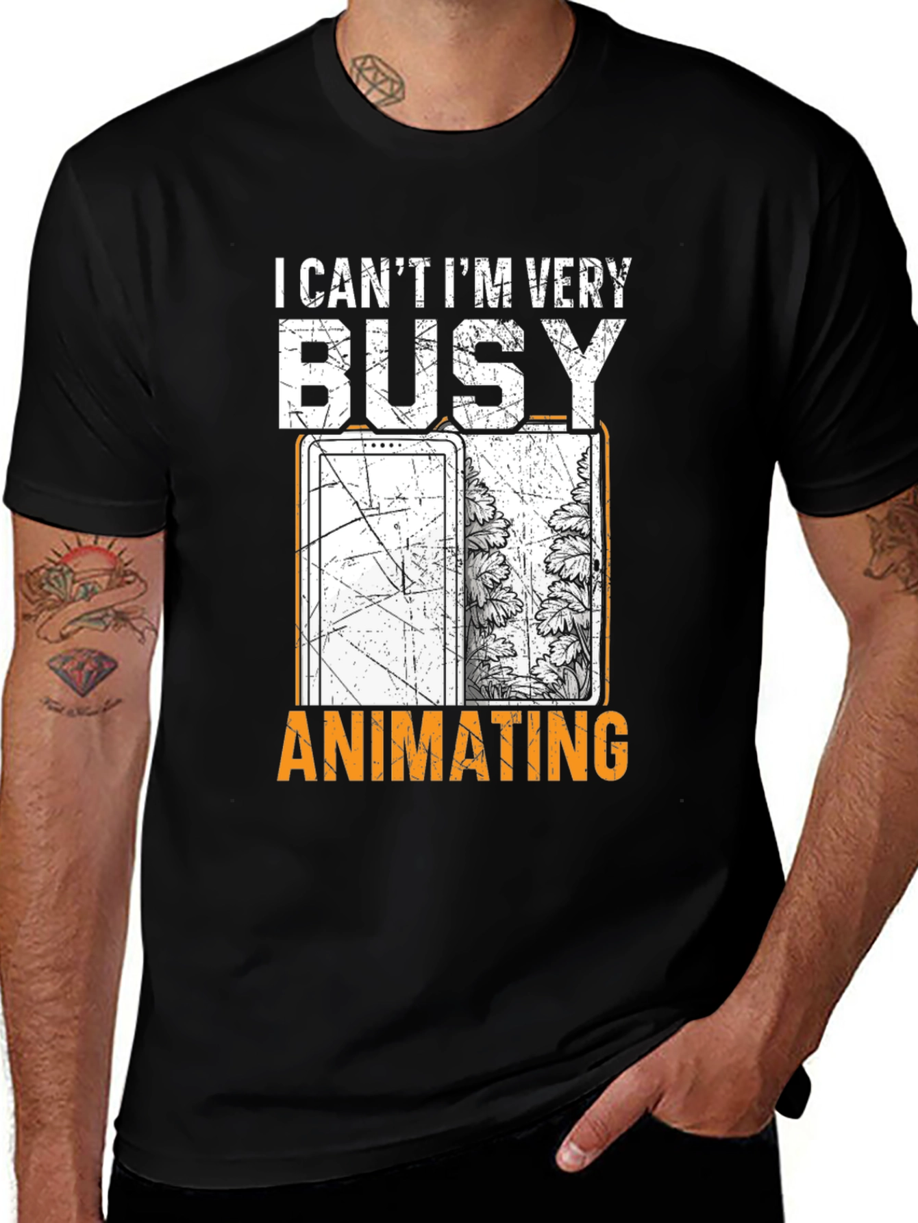 I Cant Im Very Busy Animating T-Shirt