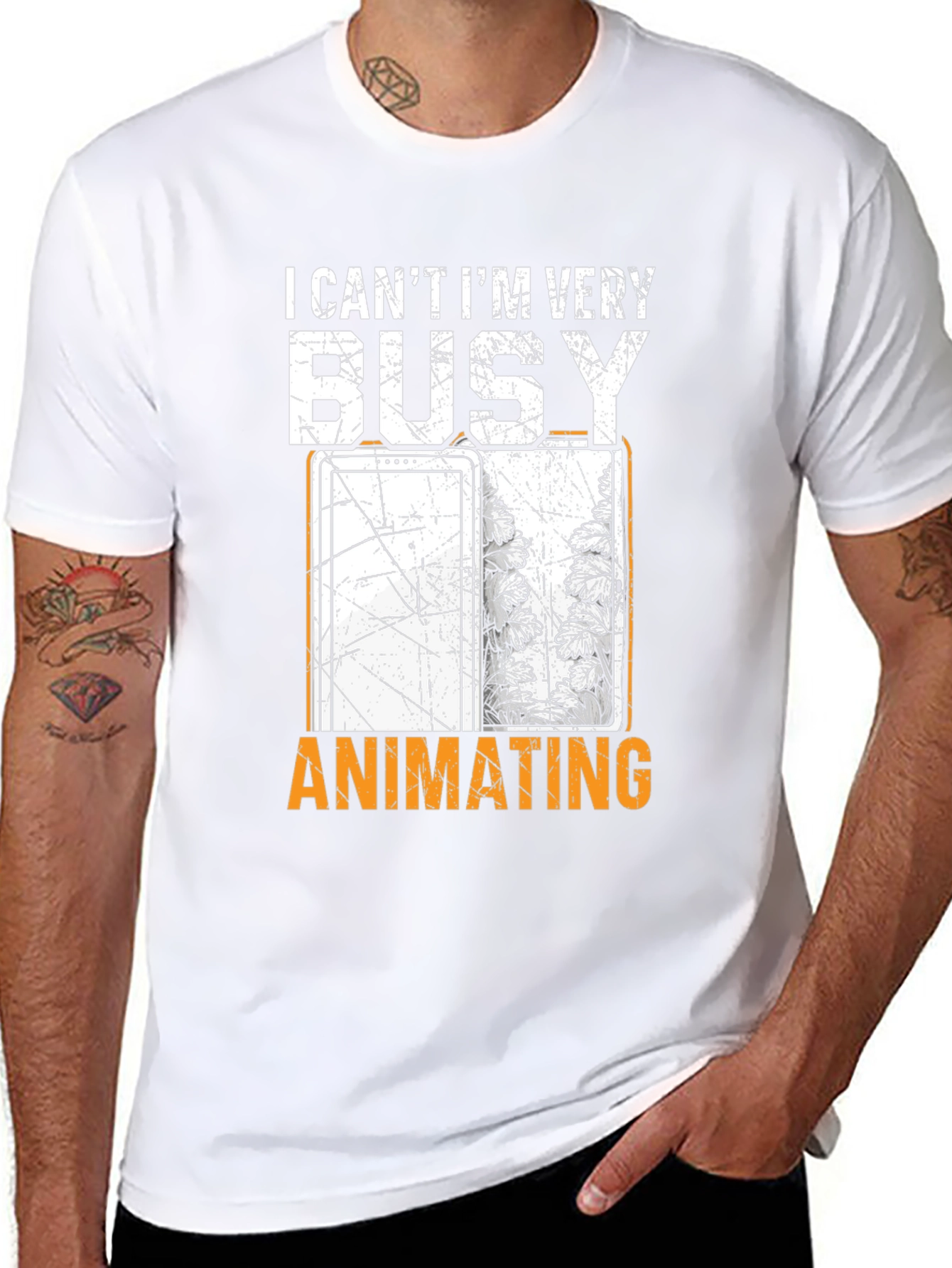 I Cant Im Very Busy Animating T-Shirt