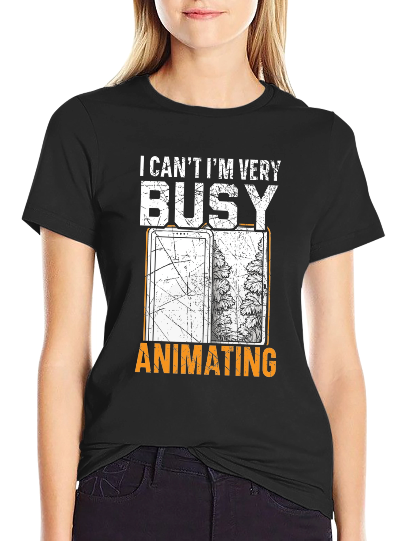 I Cant Im Very Busy Animating T-Shirt