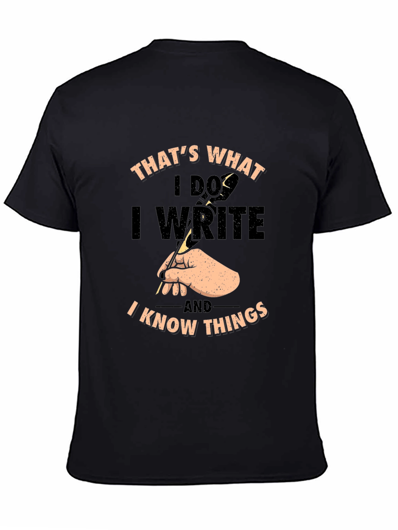 I Write & Know Things Graphic Tee