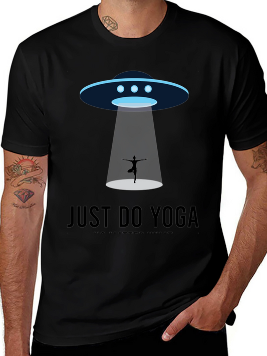UFO Yoga T-Shirt - Just Do Yoga Tee