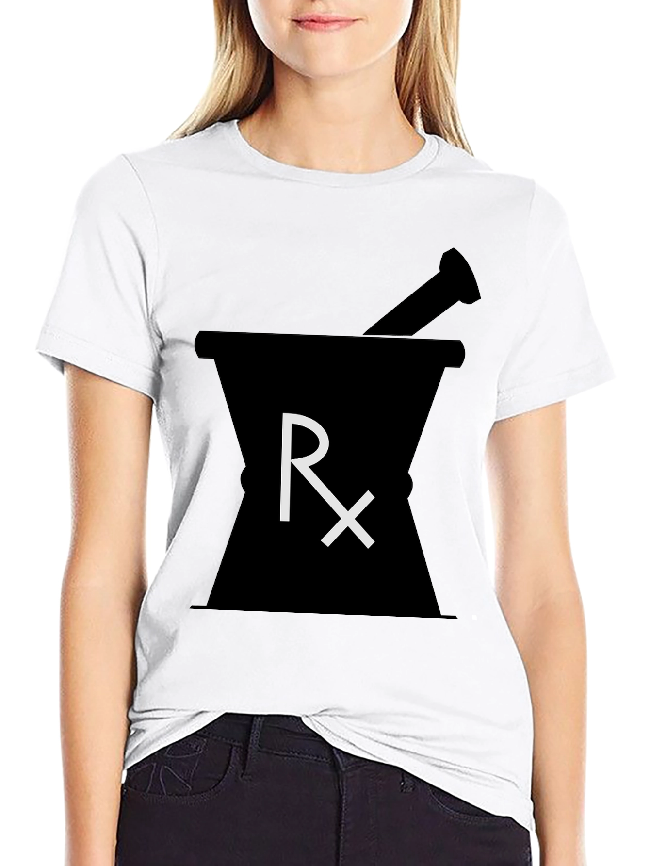 Rx Pharmacy Mortar & Pestle Graphic T-Shirt