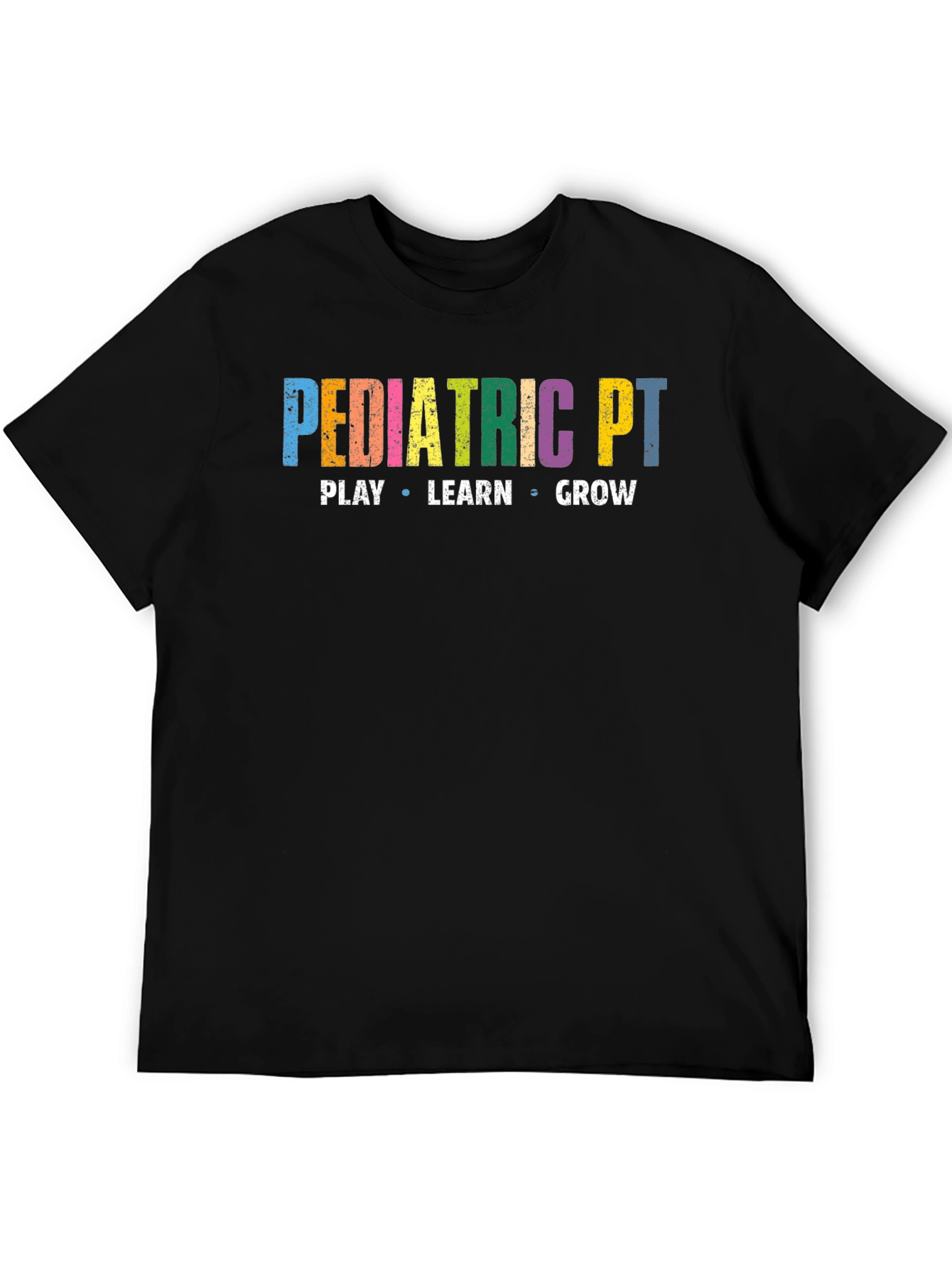 Pediatric PT Play Learn Grow Graphic Tee