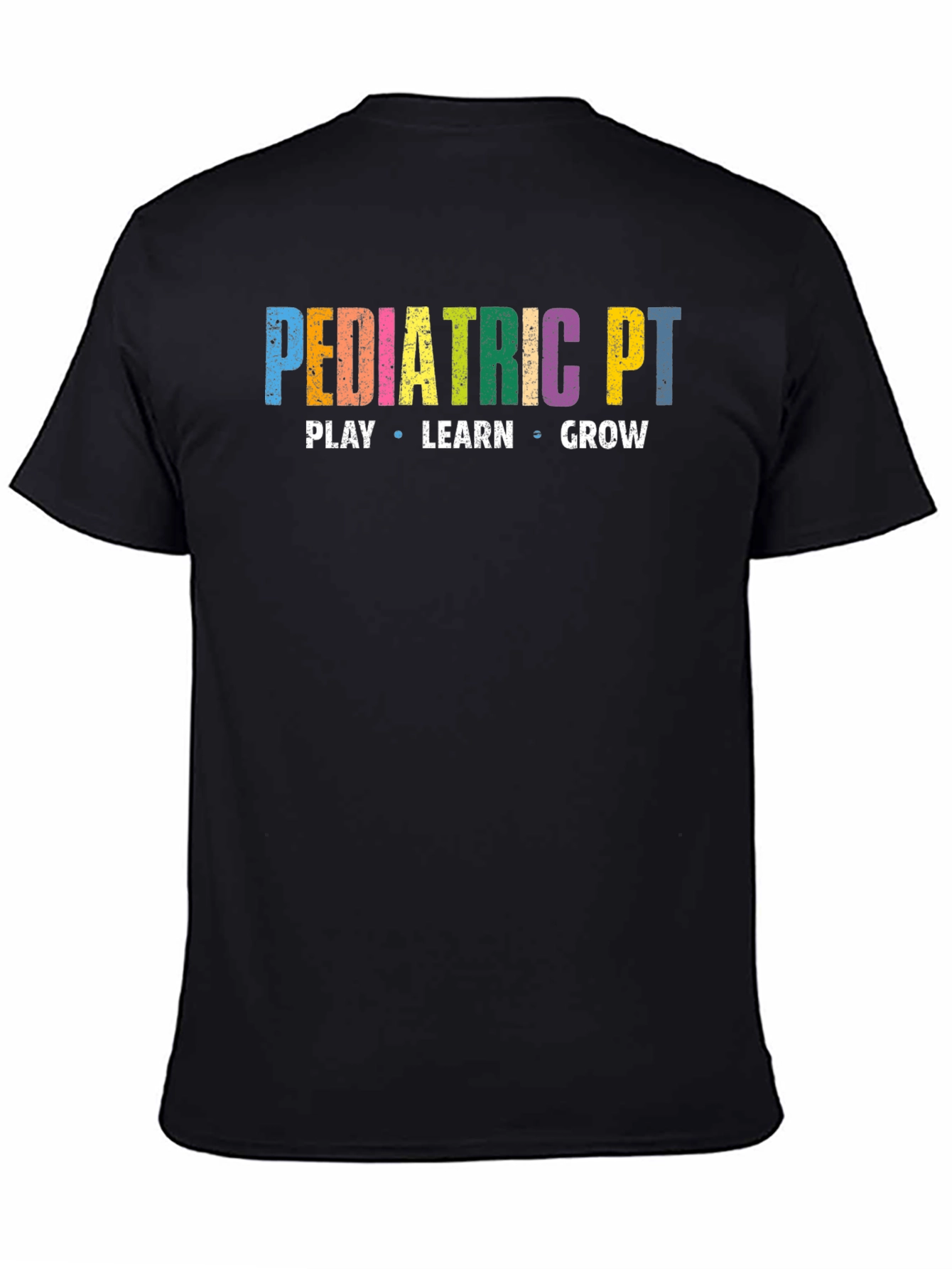 Pediatric PT Play Learn Grow Graphic Tee