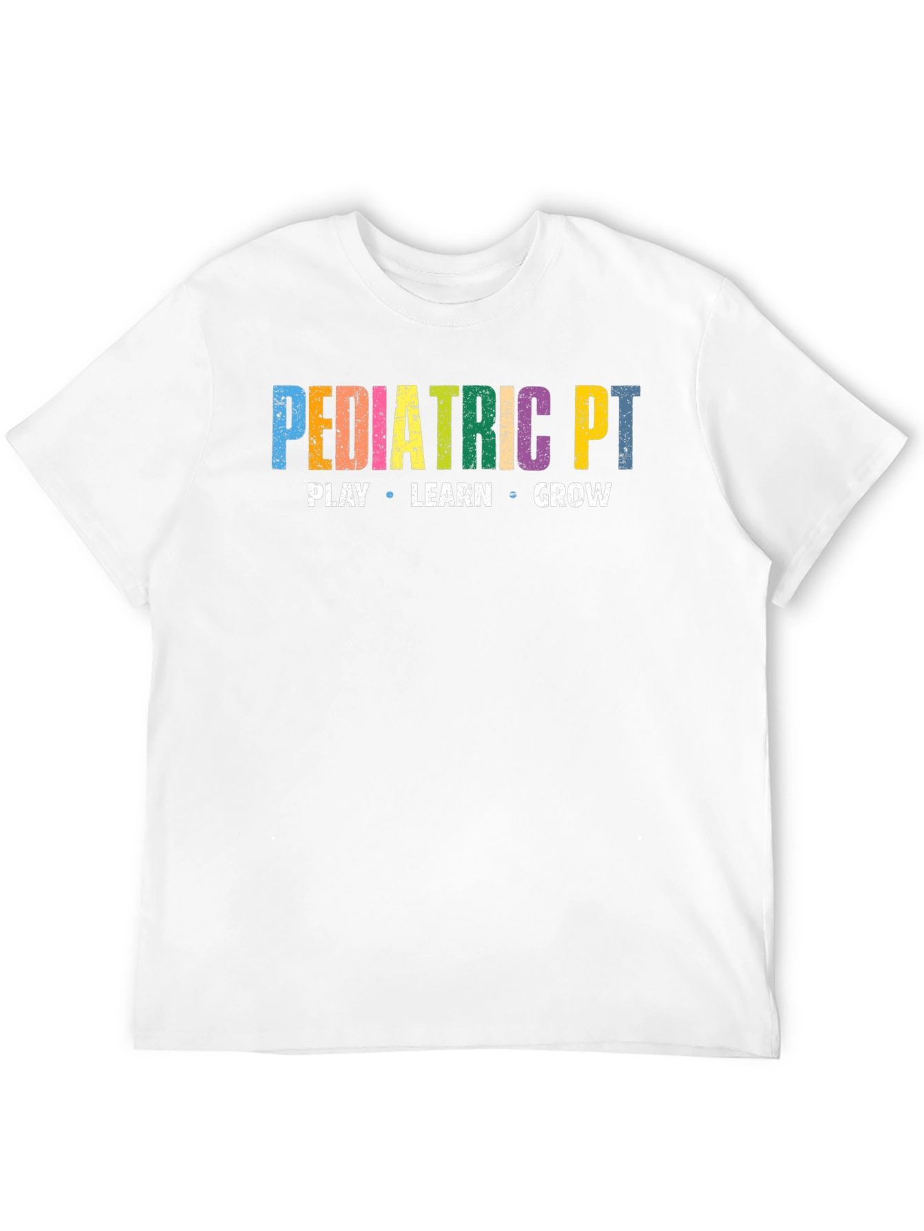Pediatric PT Play Learn Grow Graphic Tee