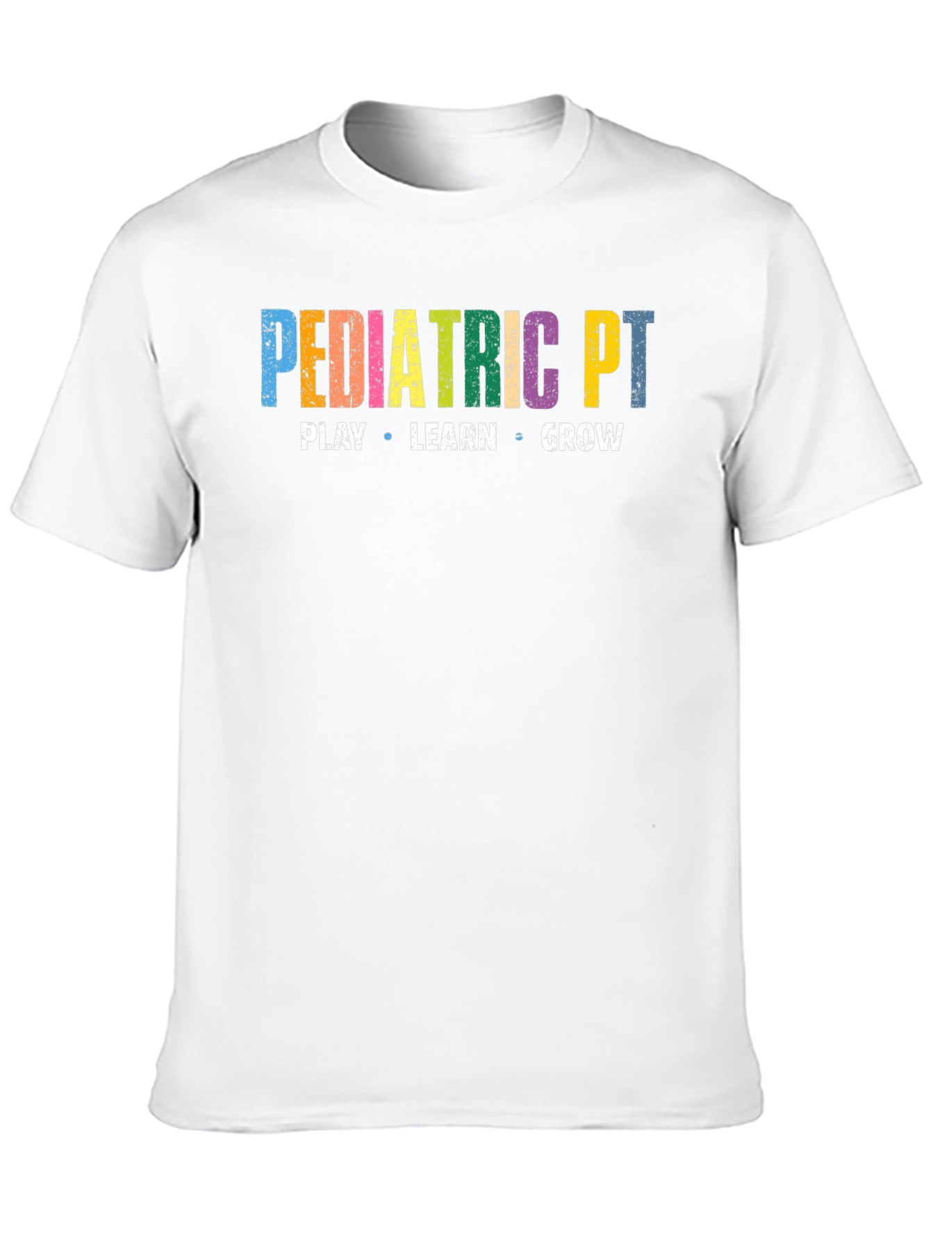 Pediatric PT Play Learn Grow Graphic Tee