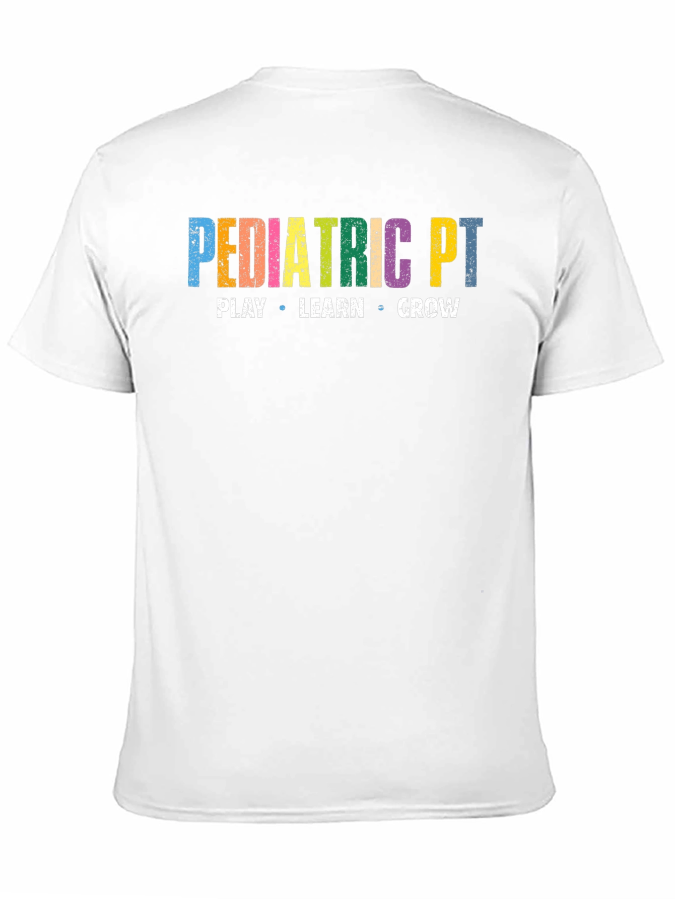 Pediatric PT Play Learn Grow Graphic Tee