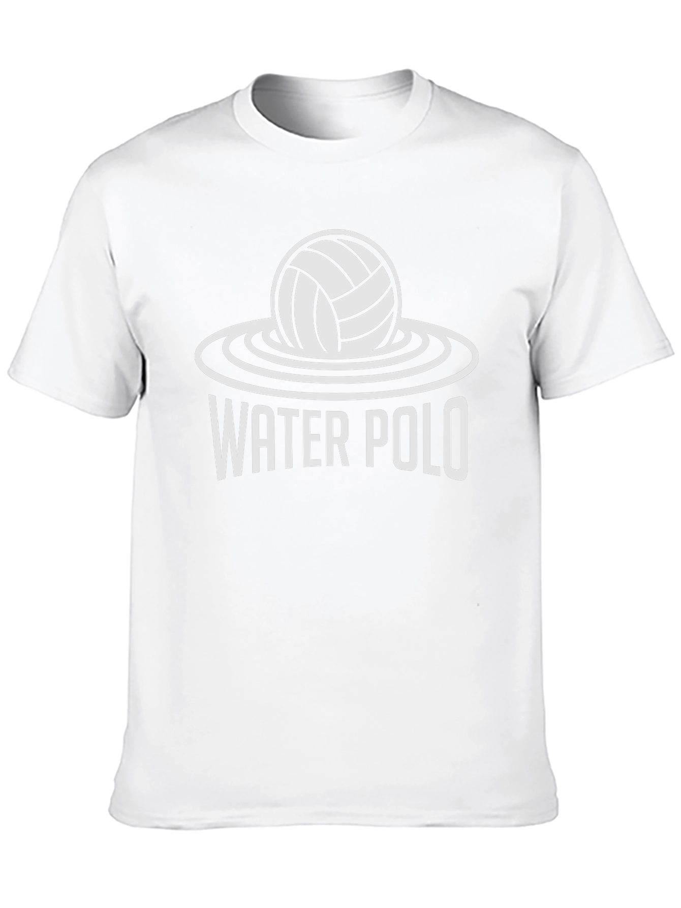 Water Polo Graphic T-Shirt - Black Cotton Tee