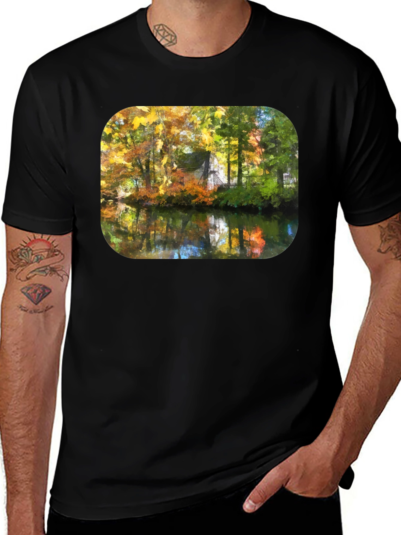 Autumn Reflections Graphic Tee