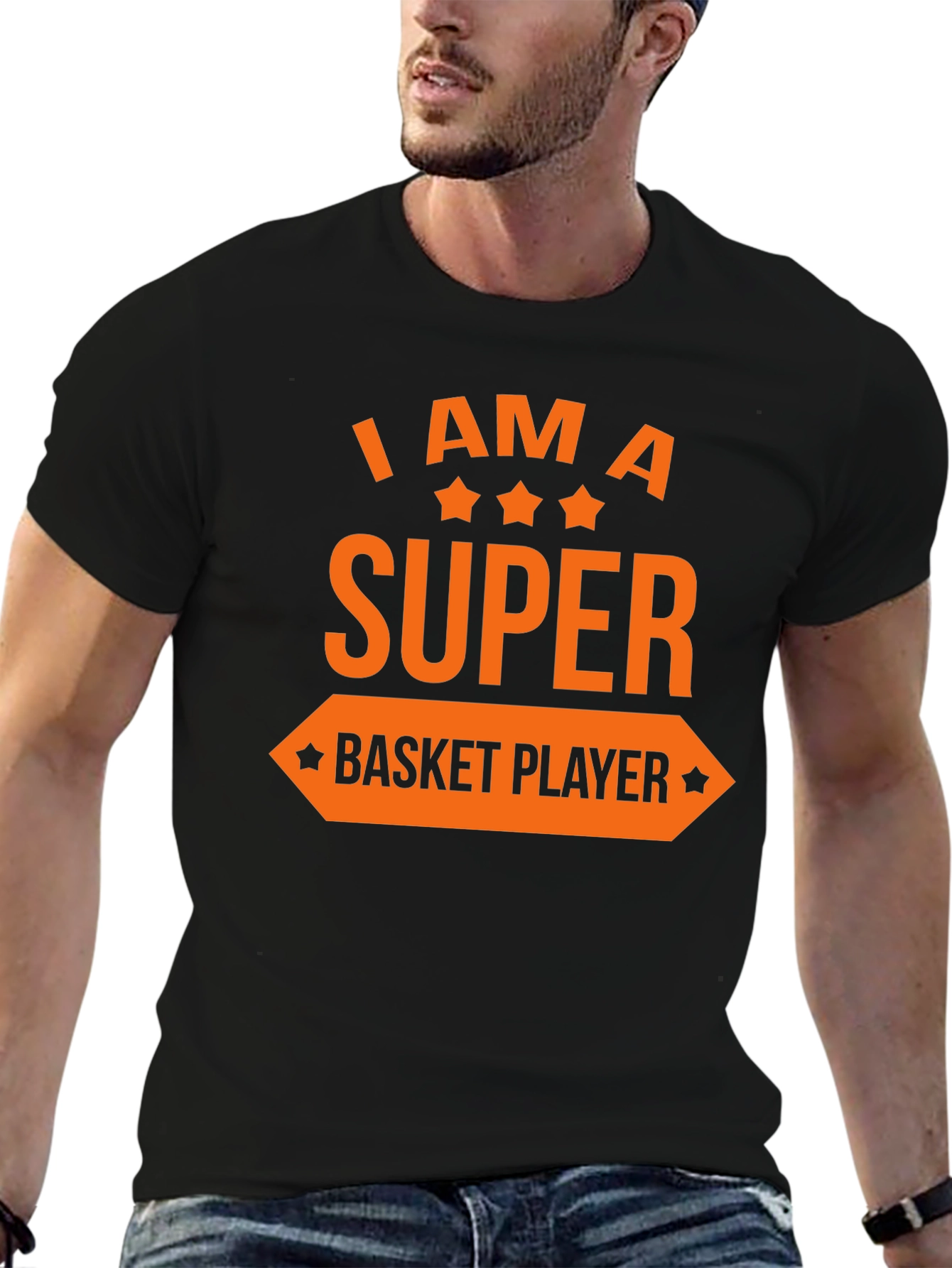I AM A SUPER BASKET PLAYER Graphic T-Shirt
