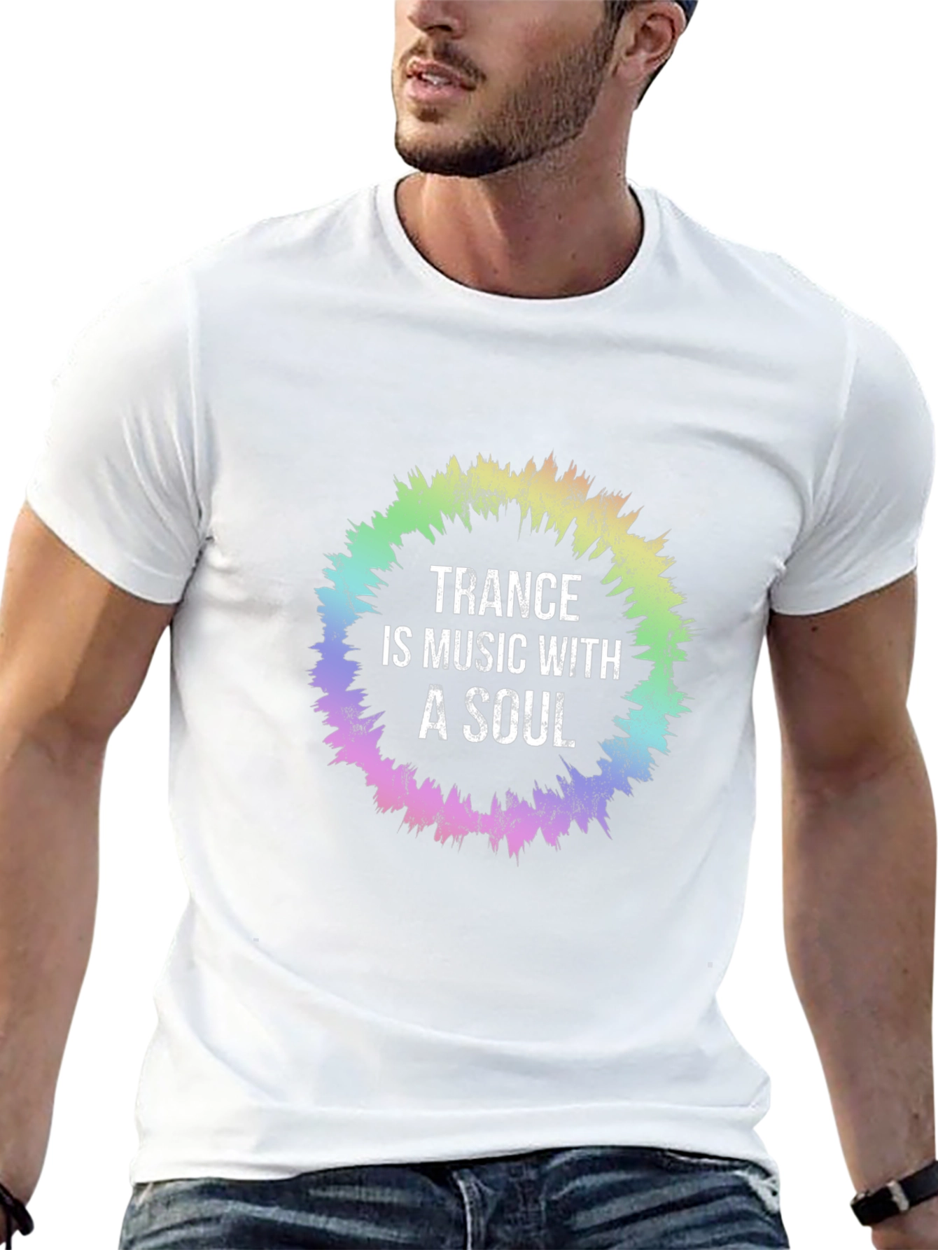 Trance Music Soul T-Shirt -  Vibrant Graphic Tee