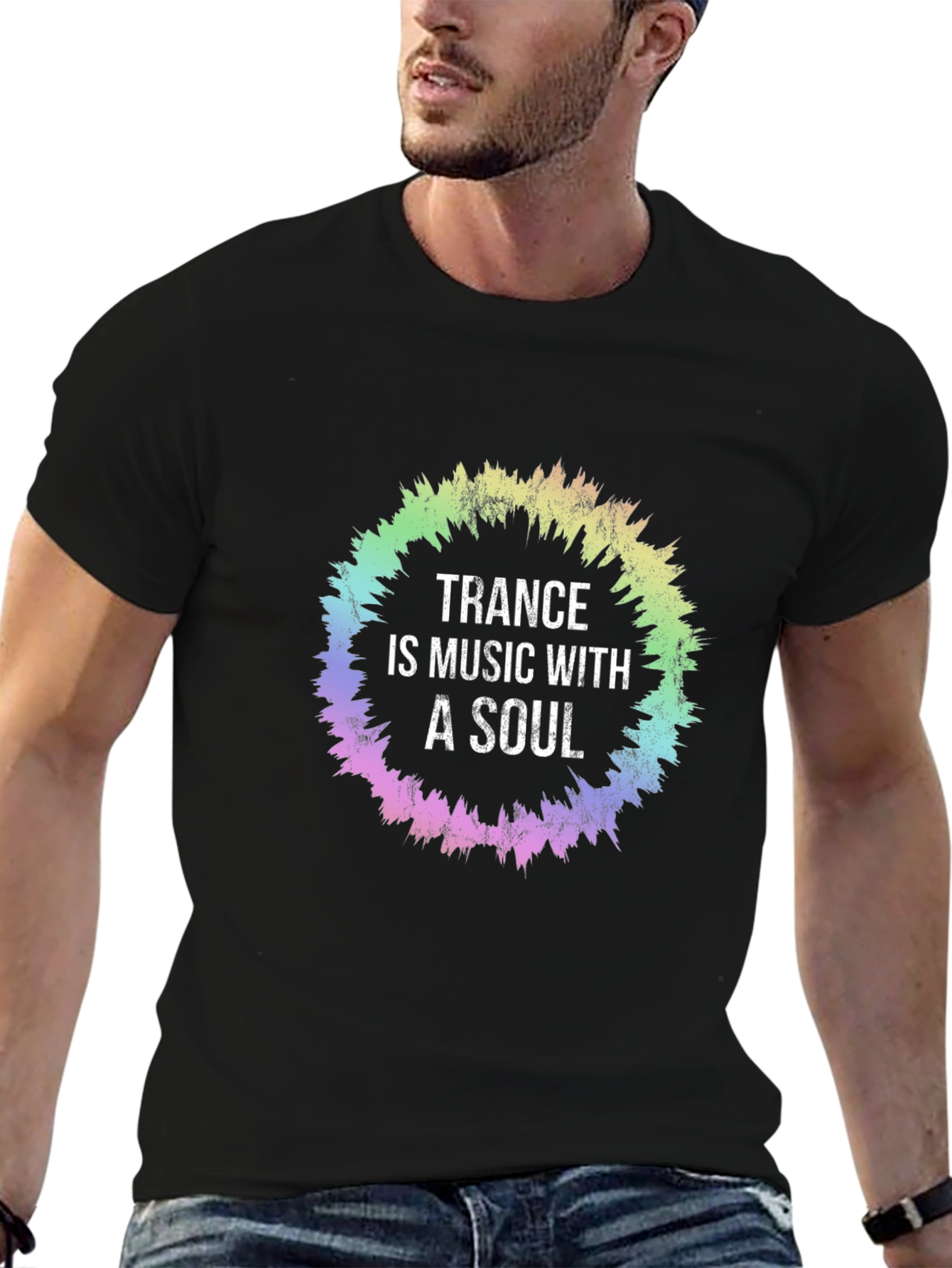Trance Music Soul T-Shirt -  Vibrant Graphic Tee