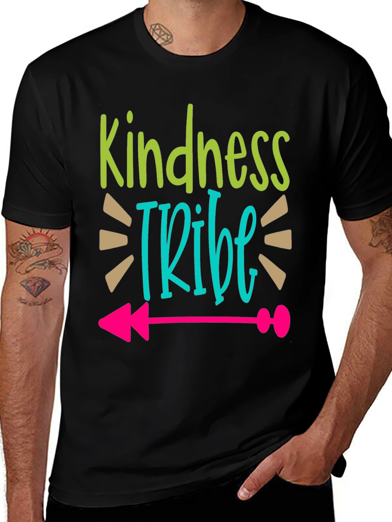 Kindness Tribe Graphic T-Shirt