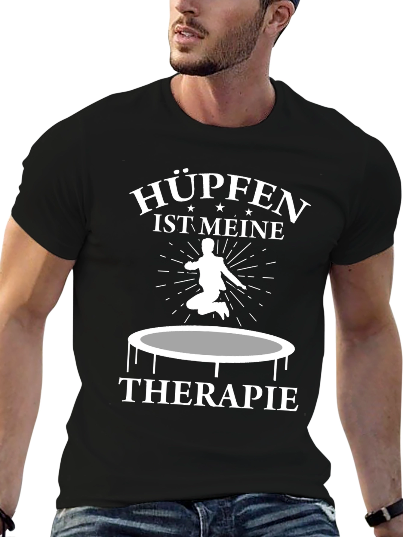 Hüpfpen Ist Meine Therapie T-Shirt