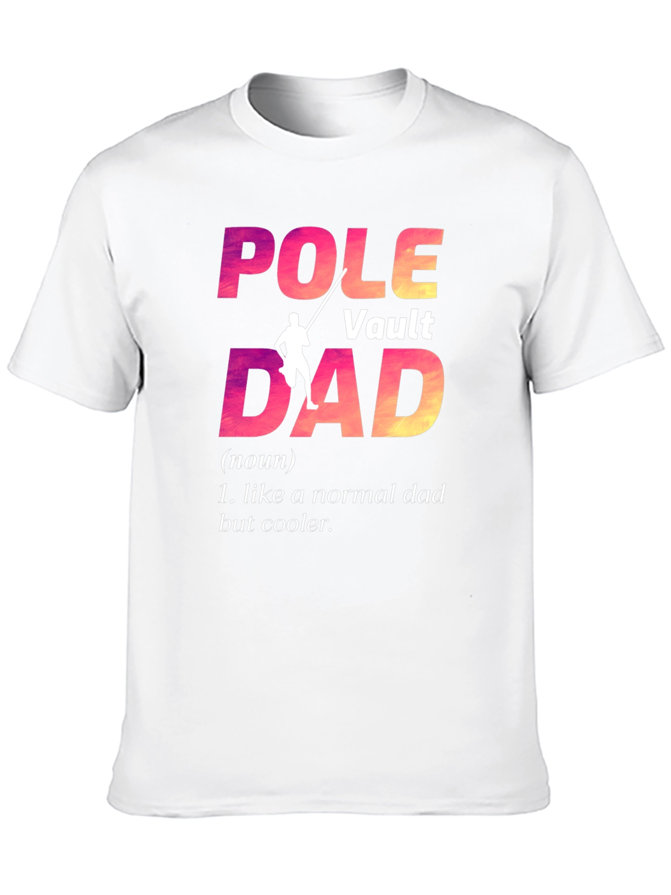 Pole Vault Dad Graphic Tee