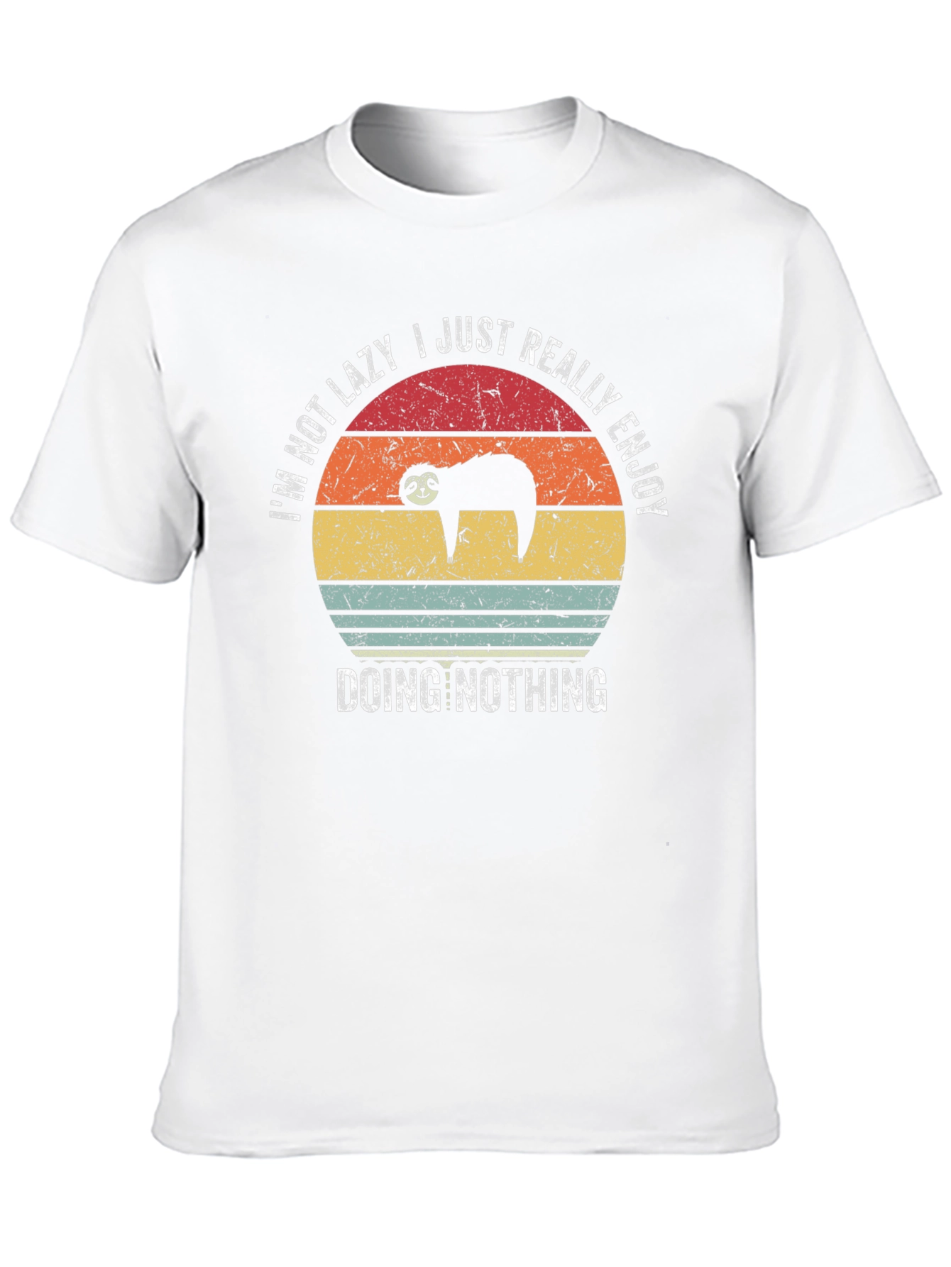 Funny Sloth Graphic T-Shirt