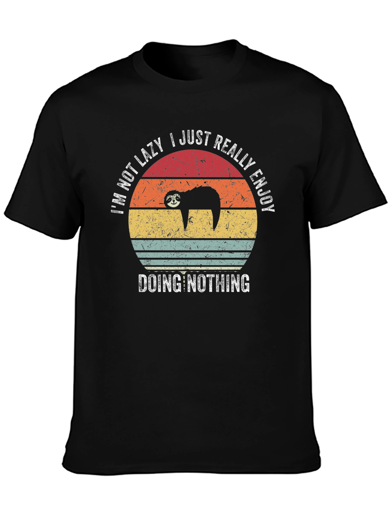 Funny Sloth Graphic T-Shirt