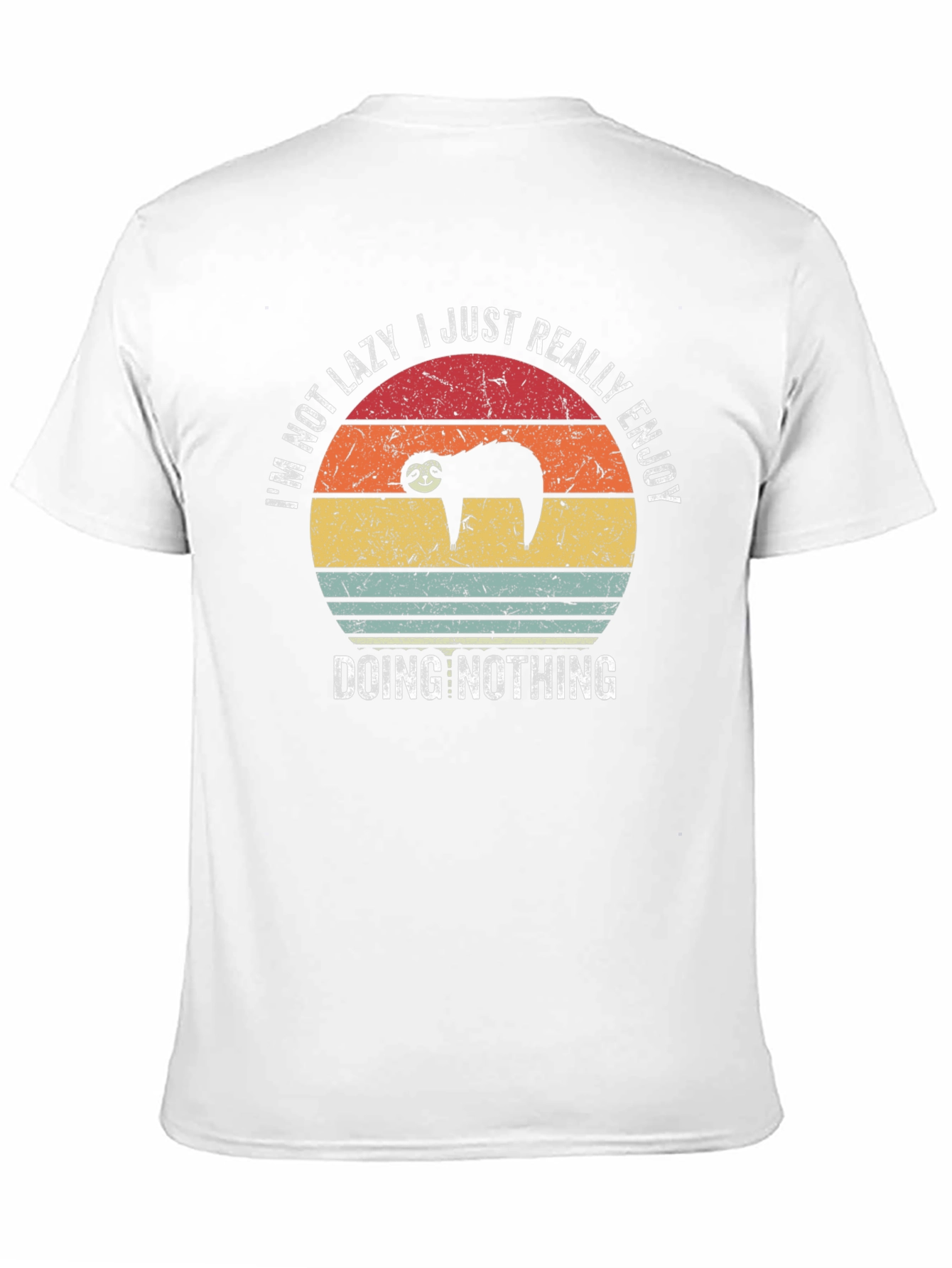 Funny Sloth Graphic T-Shirt
