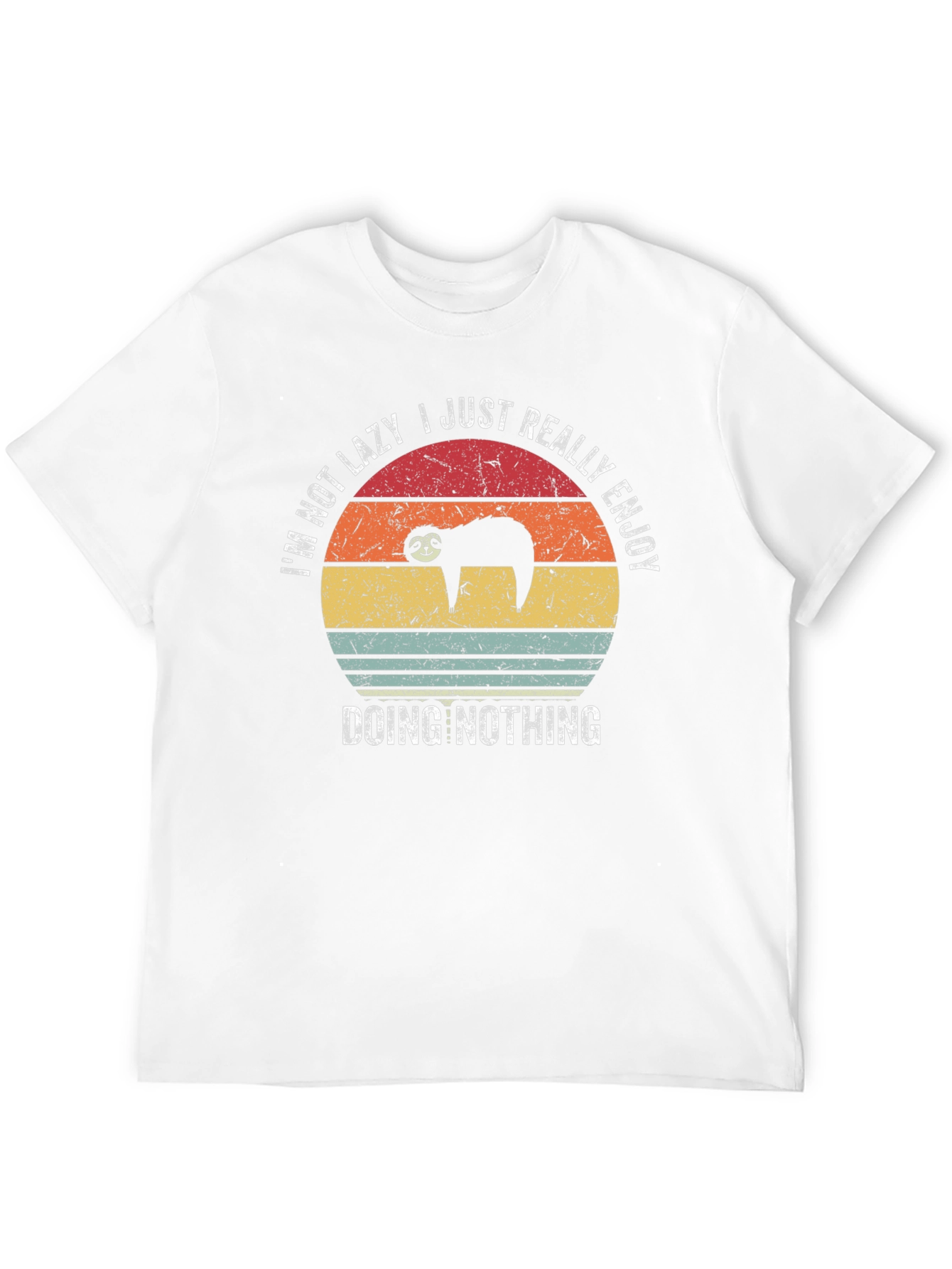 Funny Sloth Graphic T-Shirt