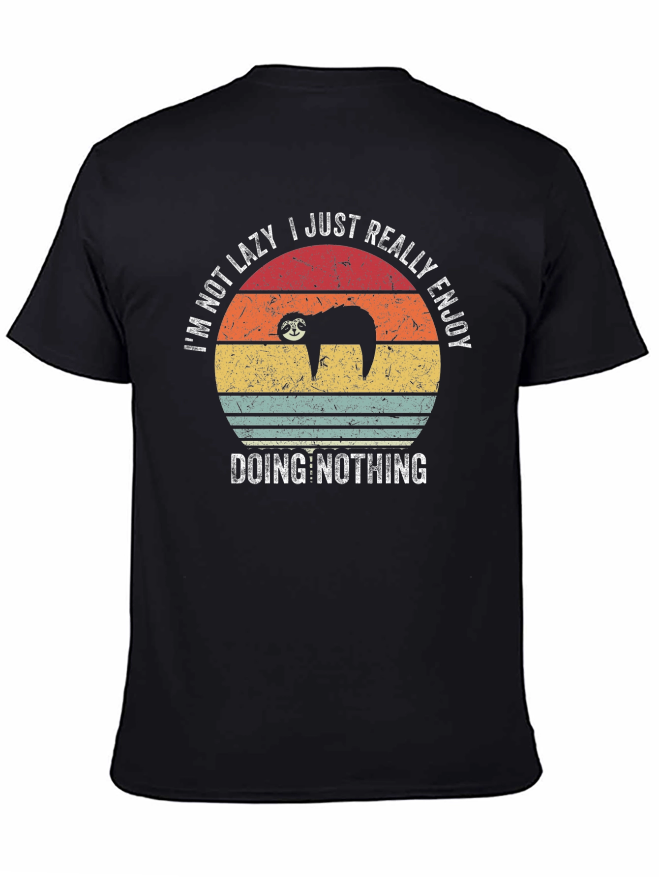 Funny Sloth Graphic T-Shirt