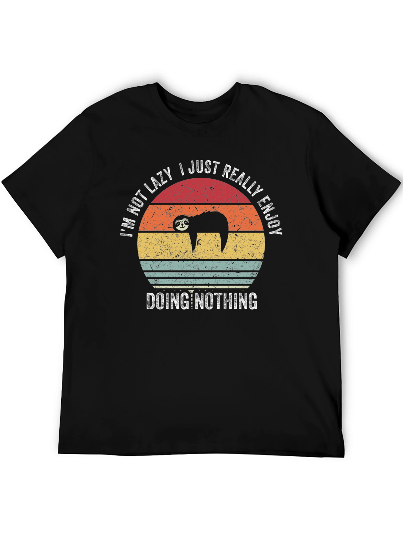 Funny Sloth Graphic T-Shirt
