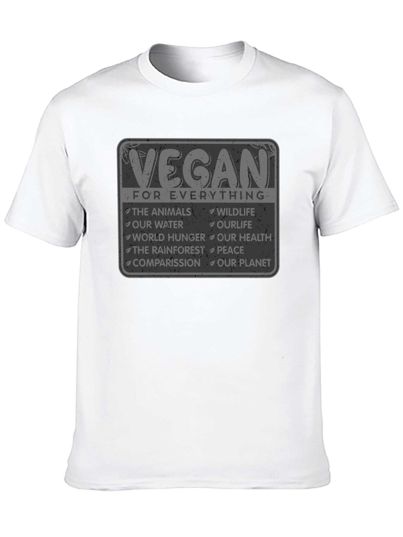 Vegan For Everything Graphic T-Shirt