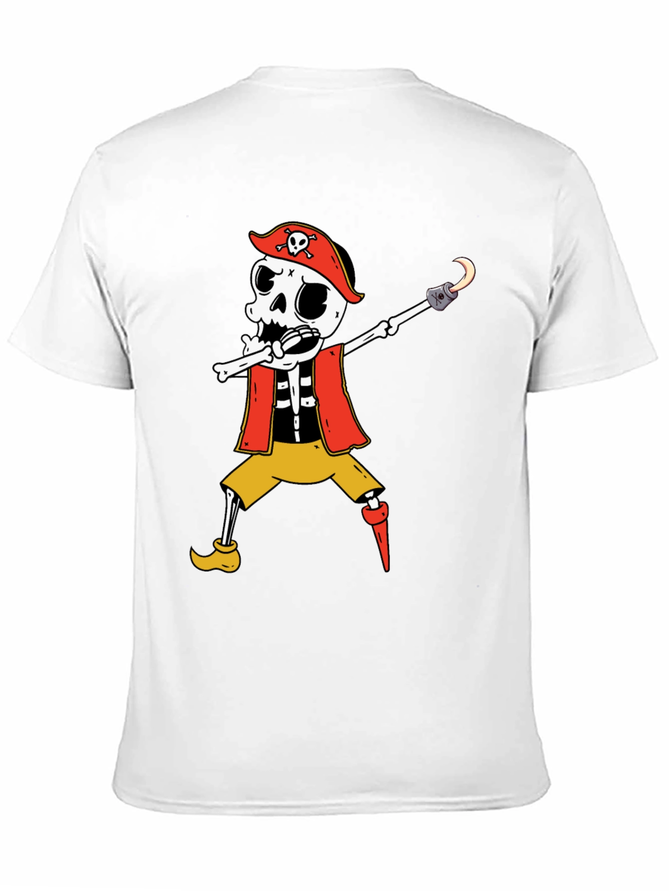 Pirate Skeleton Graphic T-Shirt