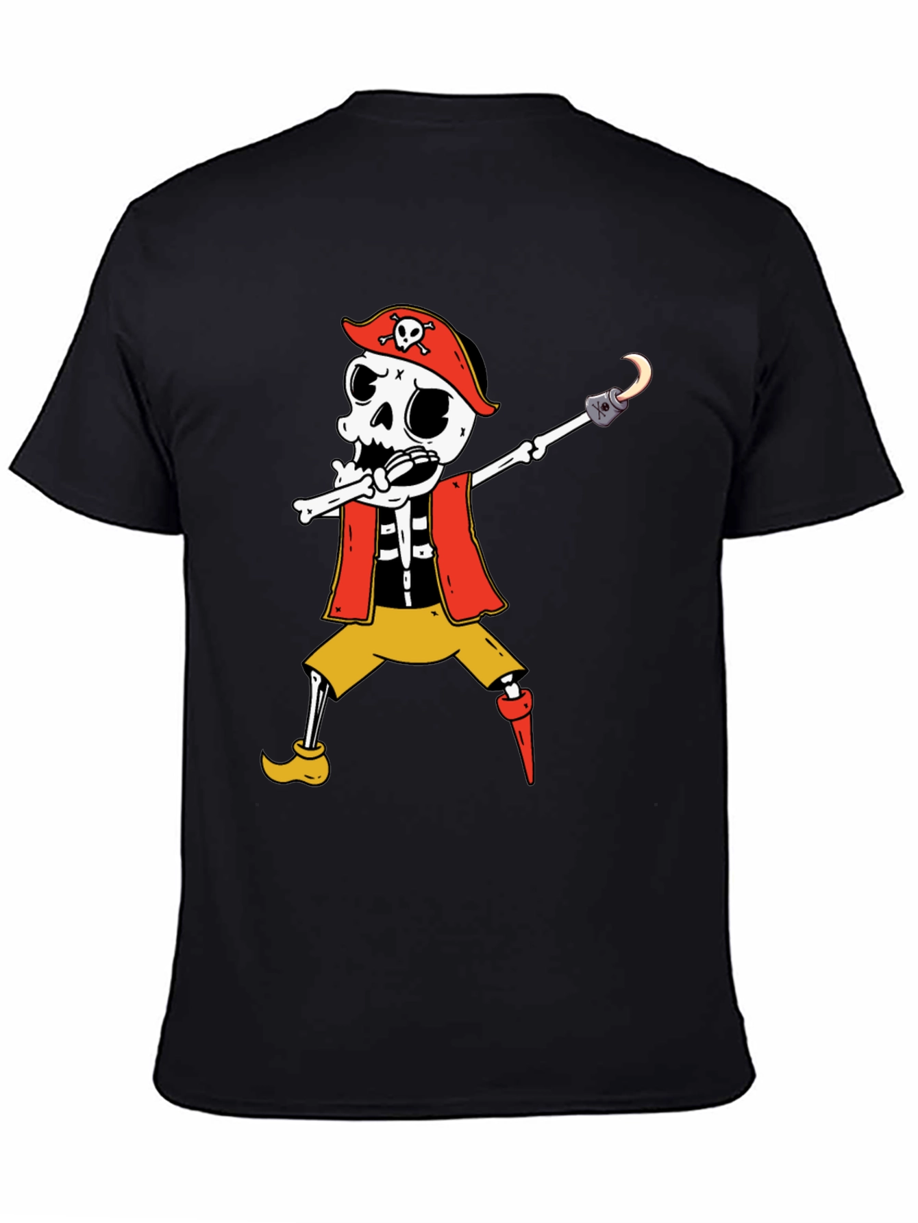 Pirate Skeleton Graphic T-Shirt