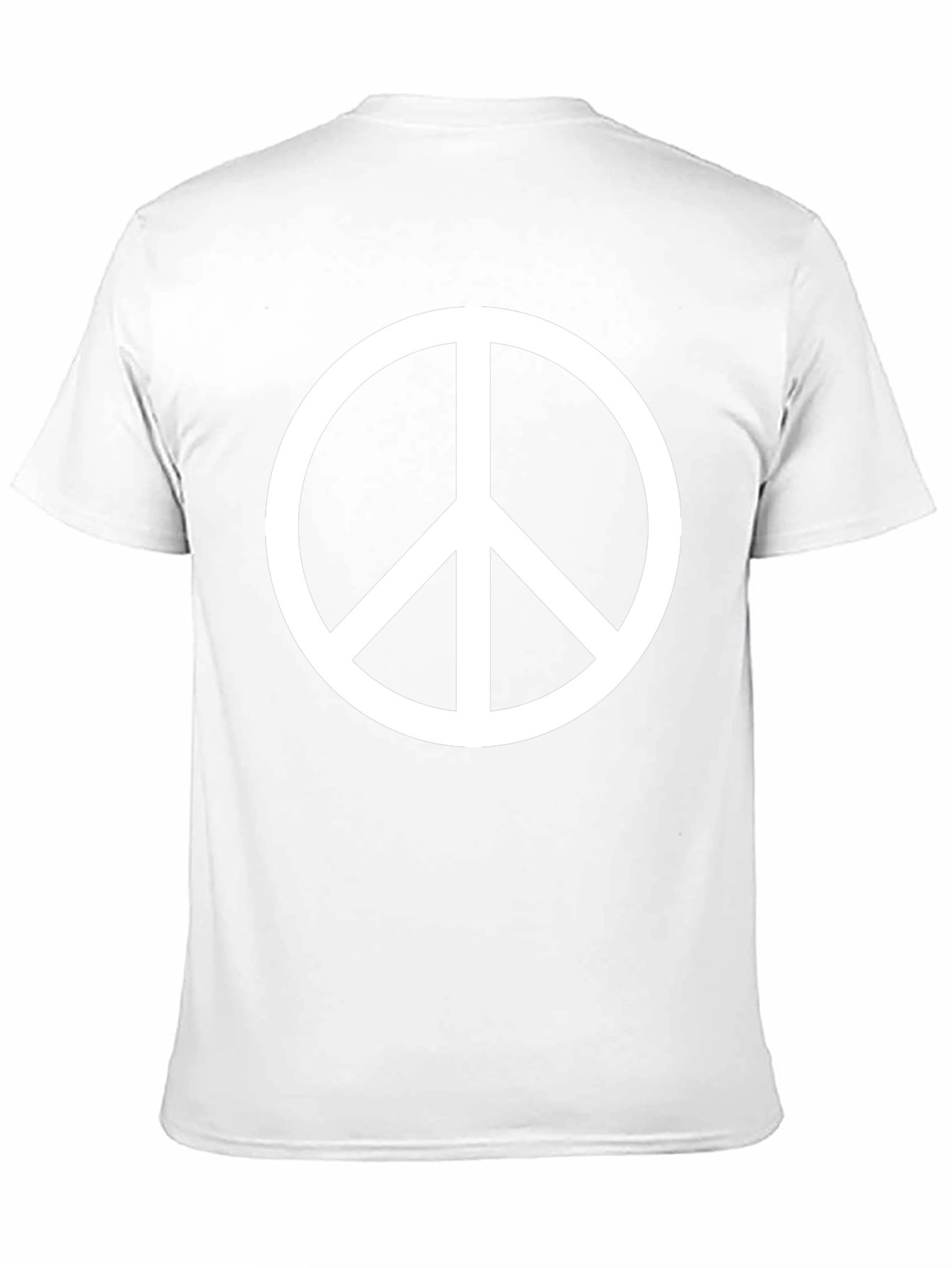 Peace Sign Black T-Shirt - Unisex