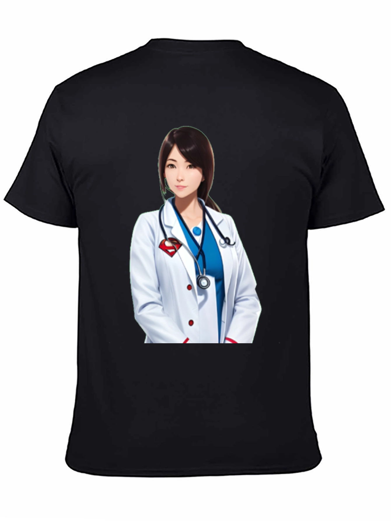 Doctor Superwoman T-Shirt - Stylish Medical Hero Design