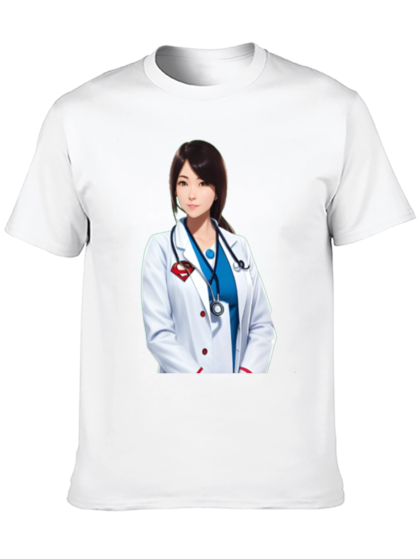 Doctor Superwoman T-Shirt - Stylish Medical Hero Design