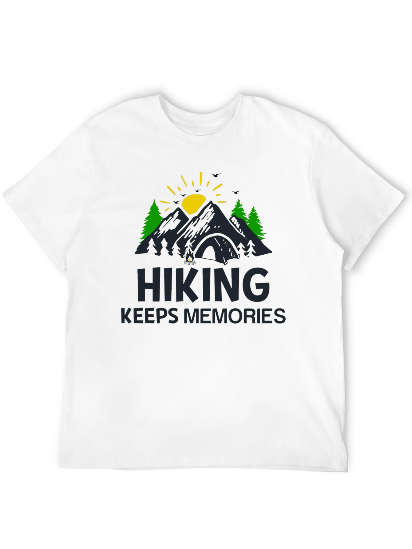 Hiking Keeps Memories Graphic T-Shirt