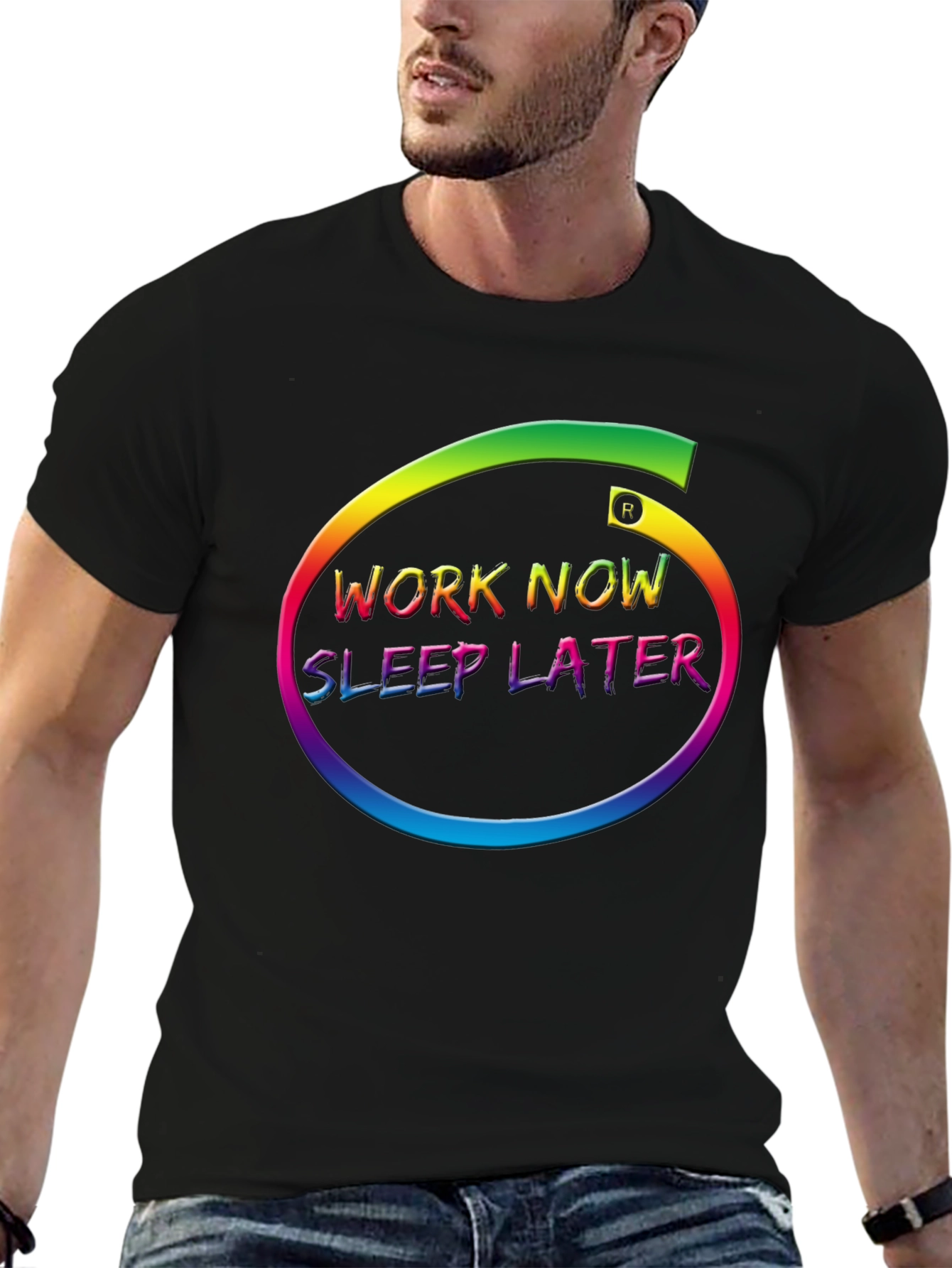 Work Now Sleep Later Graphic Tee