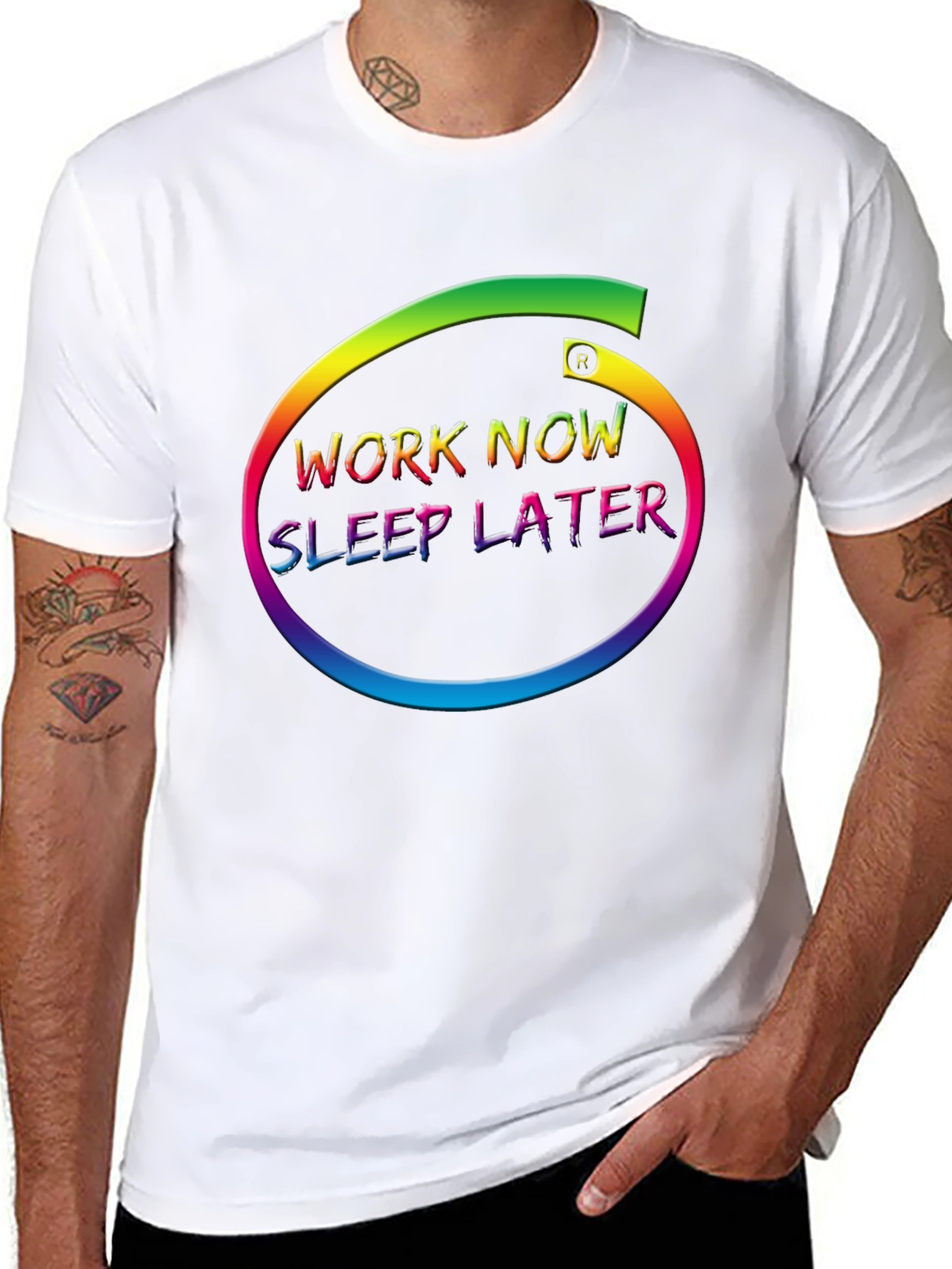 Work Now Sleep Later Graphic Tee